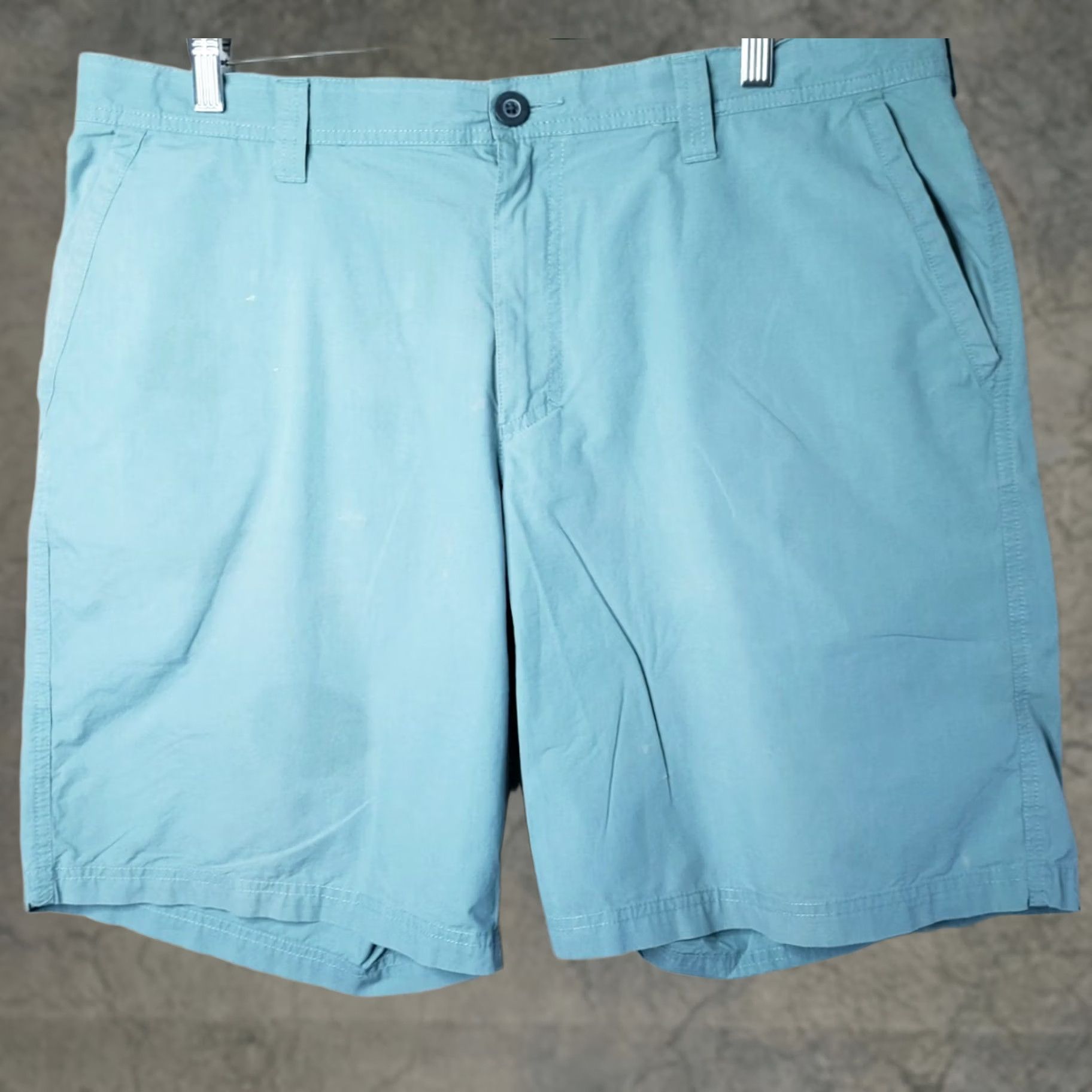Vintage Columbia Men Regular Cotton Blend Outdoor Utility Shorts - Size 38 x 10 Green Size US 38 / EU 54 - 1 Thumbnail