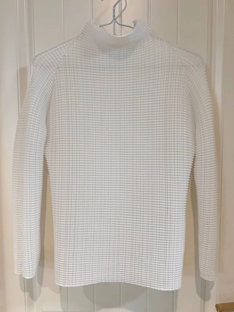 Issey Miyake issey miyake size:2 White long sleeves 2505-Nextarrow Size XXS / US 00 / IT 34 - 1 Thumbnail