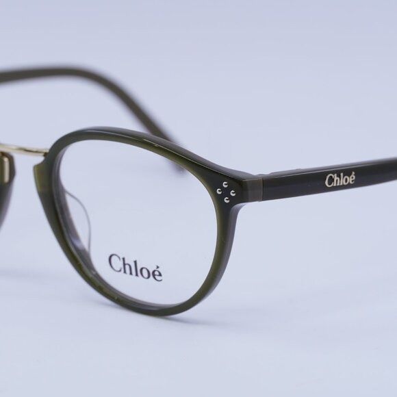 Chloe Chloe CE2666 303 Khaki Eyeglasses 52mm Size ONE SIZE - 4 Thumbnail