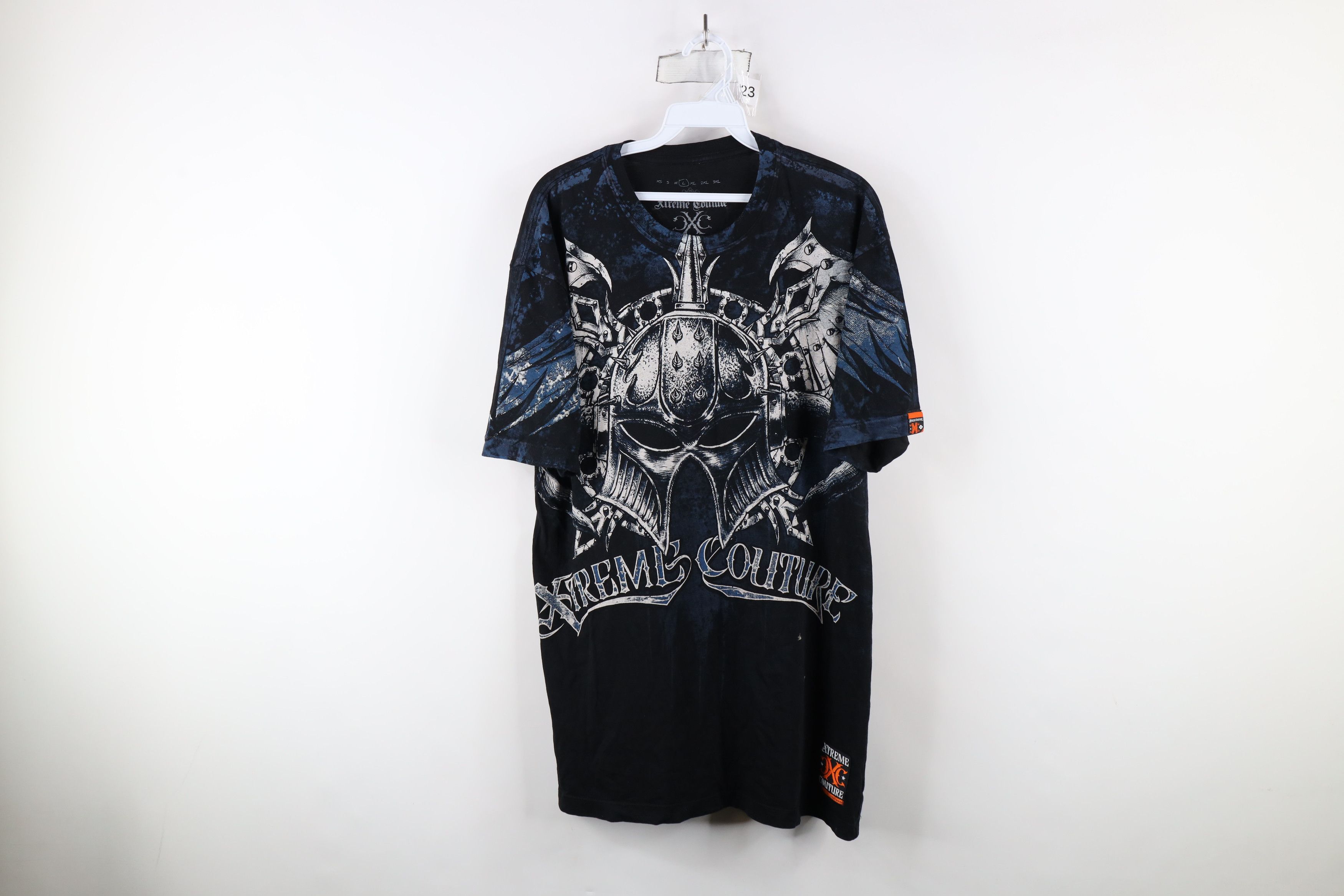 Vintage Vintage Y2K Streetwear Wing Tribal Acid Wash UFC MMA T-Shirt Size US L / EU 52-54 / 3 - 1 Thumbnail