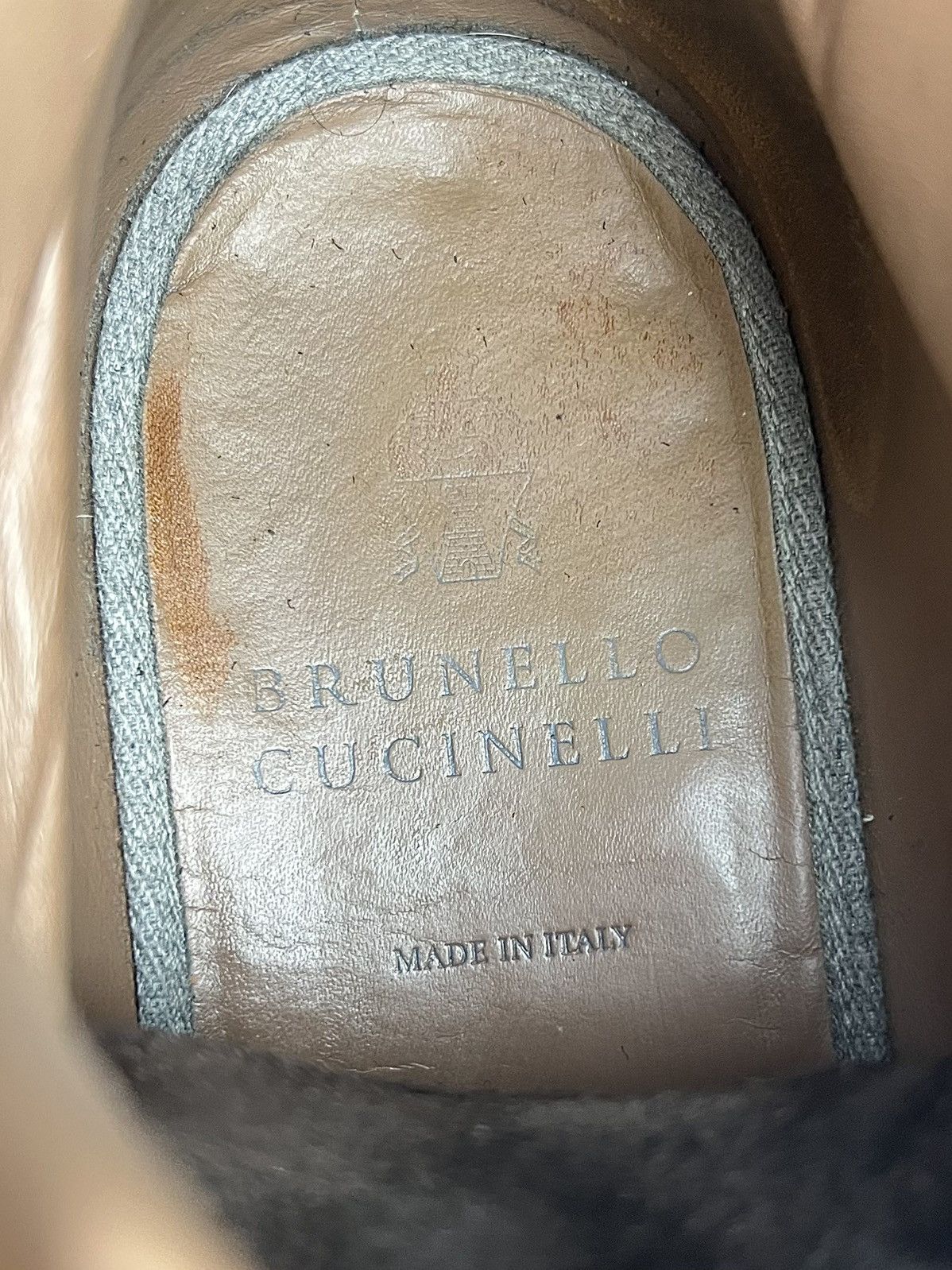 Brunello Cucinelli BRUNELLO CUCINELLI Boots Leather Suede Shoes Vibram Brown Size US 7 / EU 40 - 14 Thumbnail