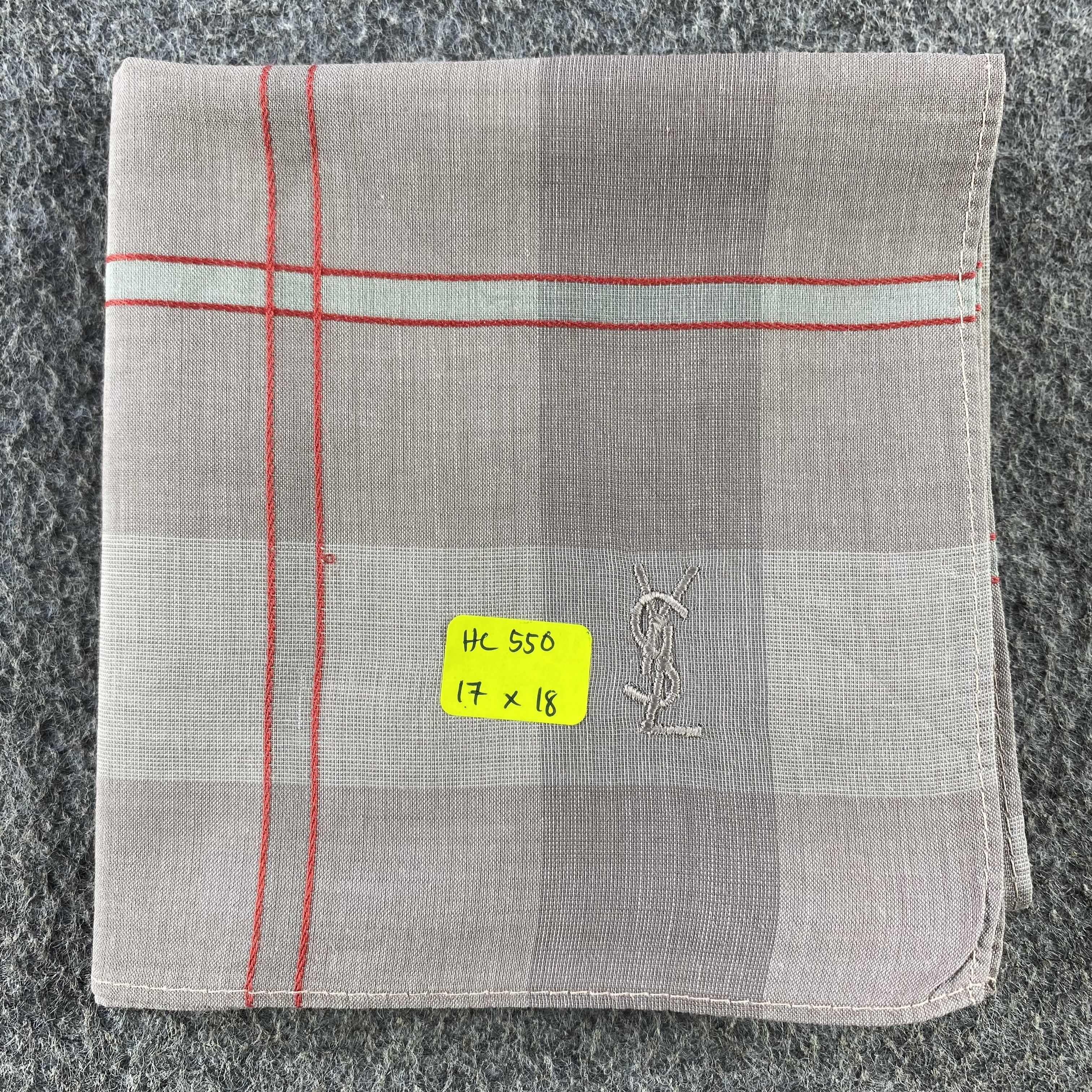 Vintage Yves Saint Lauren Handkerchief/Neckerchief/Bandana HC550 Size ONE SIZE - 6 Thumbnail