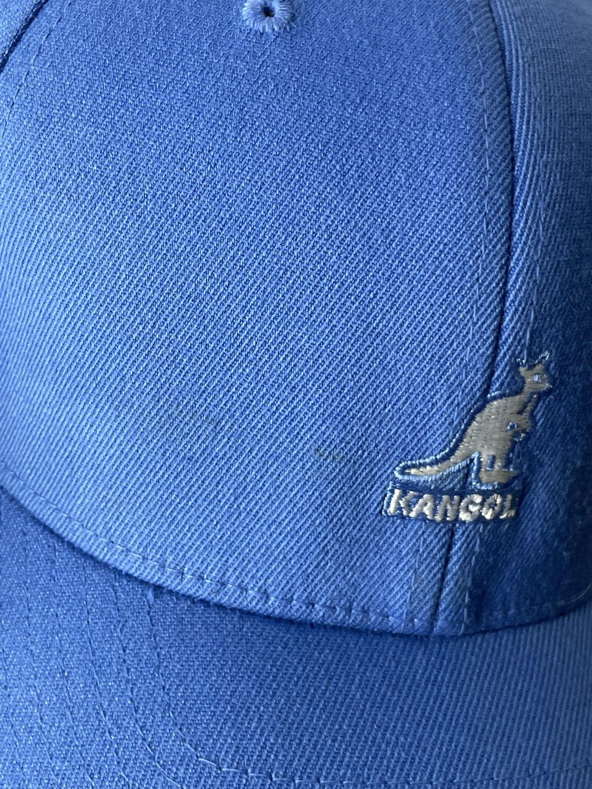 Kangol Vintage Blue Kangol Flexfit cap Size ONE SIZE - 4 Thumbnail