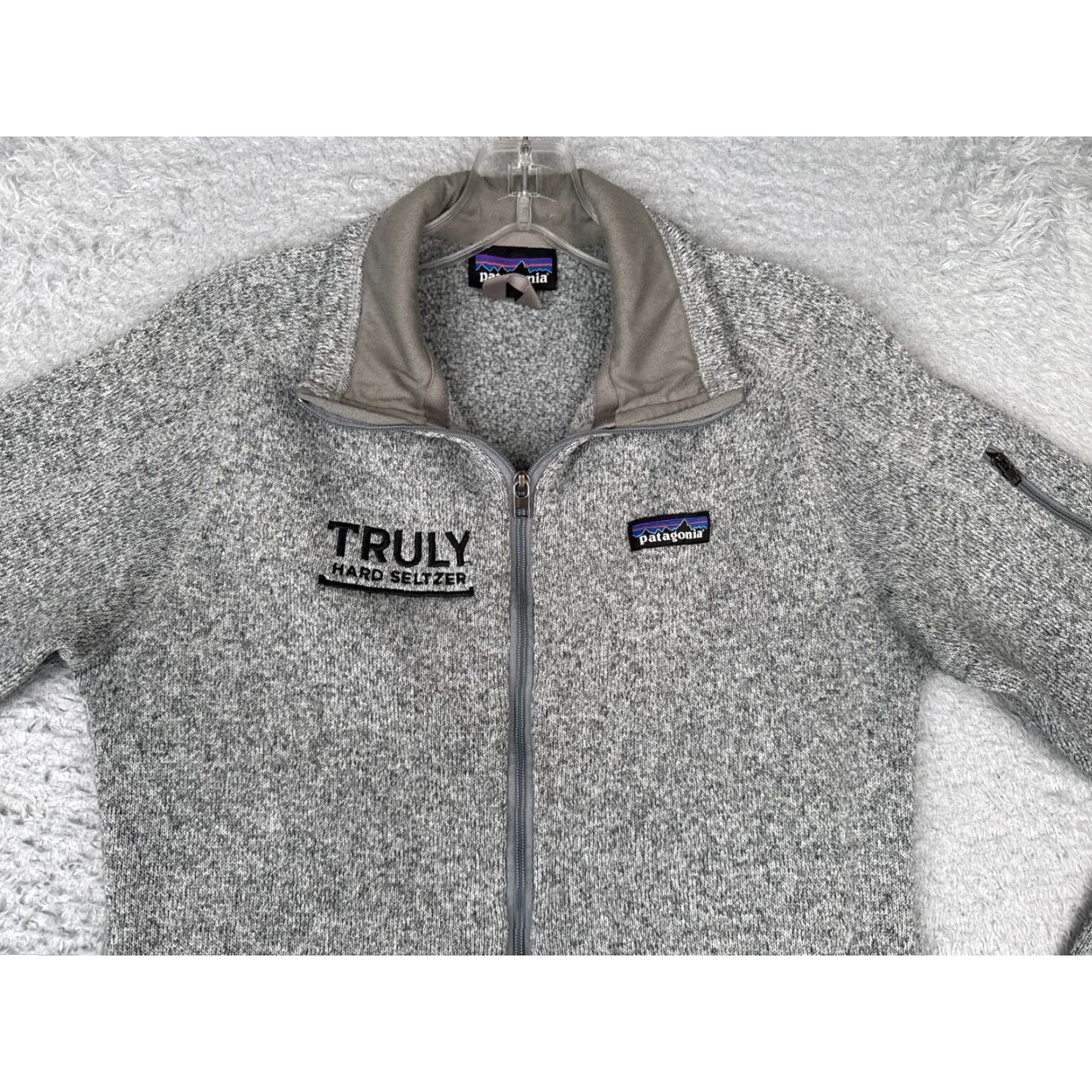 Patagonia Patagonia Jacket Women M Gray Better Sweater Jacket Knit Zip Lined Logo Embroidered Casual Travel Workwear Fall Spring Winter Size M / US 6-8 / IT 42-44 - 7 Thumbnail