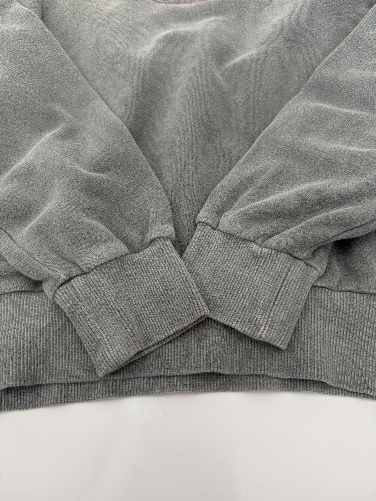 Asics 🔥 Rawlings JPN Sportwear Distressed Grey Spellout logo Sweat Size US M / EU 48-50 / 2 - 7 Thumbnail