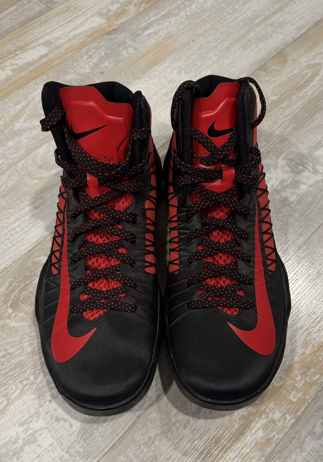 Nike Hyperdunk 2012 Black University Red, image size:1120x1600
