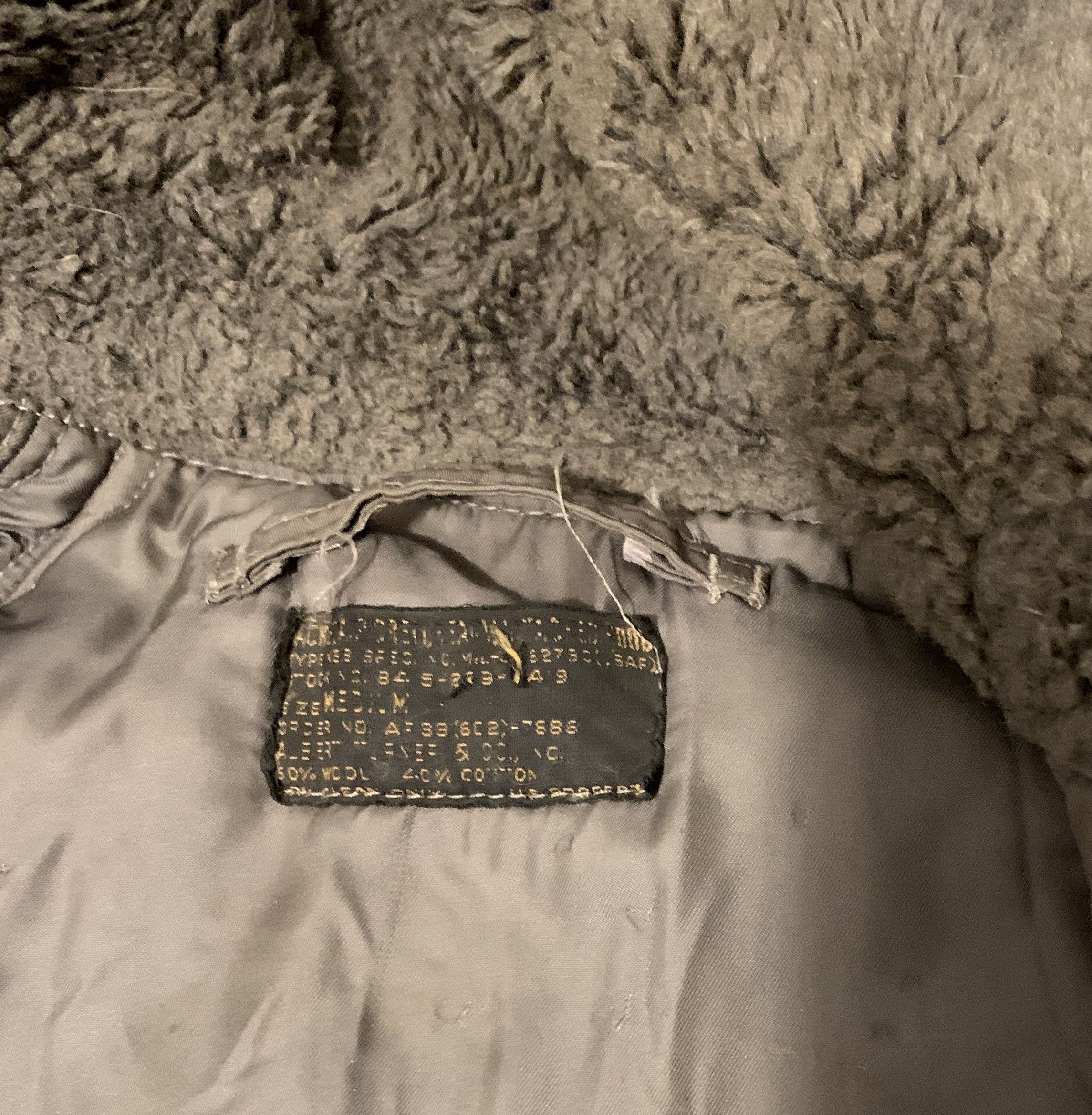 Other US Air Force Early N-3B Snorkel Bulb Arms Parka Anorak Size US M / EU 48-50 / 2 - 4 Thumbnail