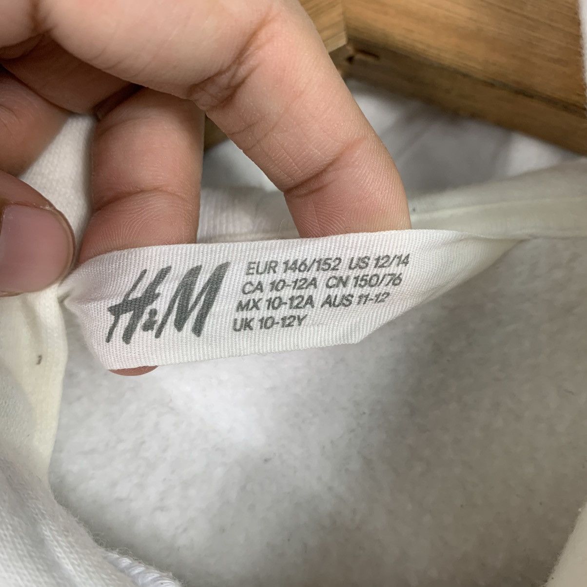 H&M Nasa Big Logo Pullover Hoodie Size US M / EU 48-50 / 2 - 14 Thumbnail