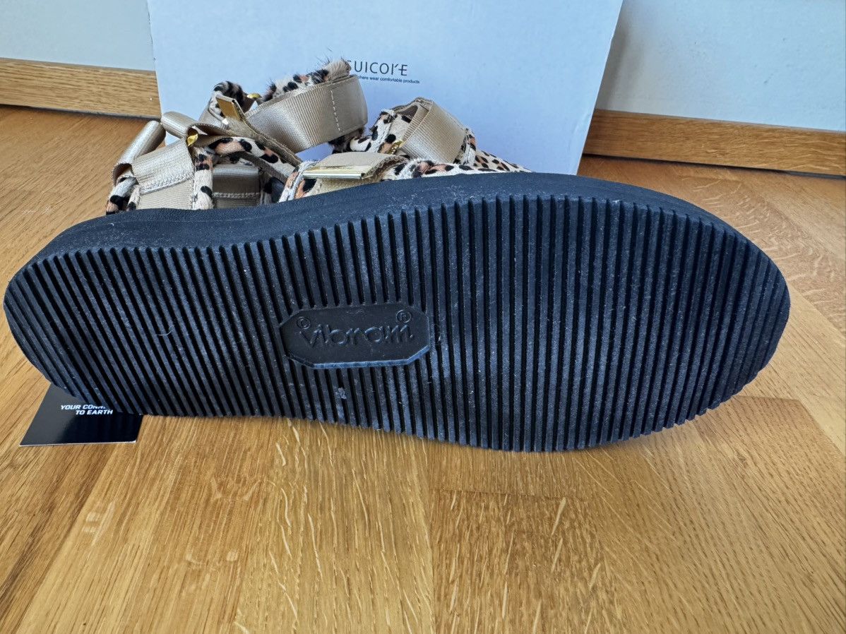 Suicoke NOTS VHL Leopard Print Leather Sandals Size US 11 / EU 44 - 13 Thumbnail