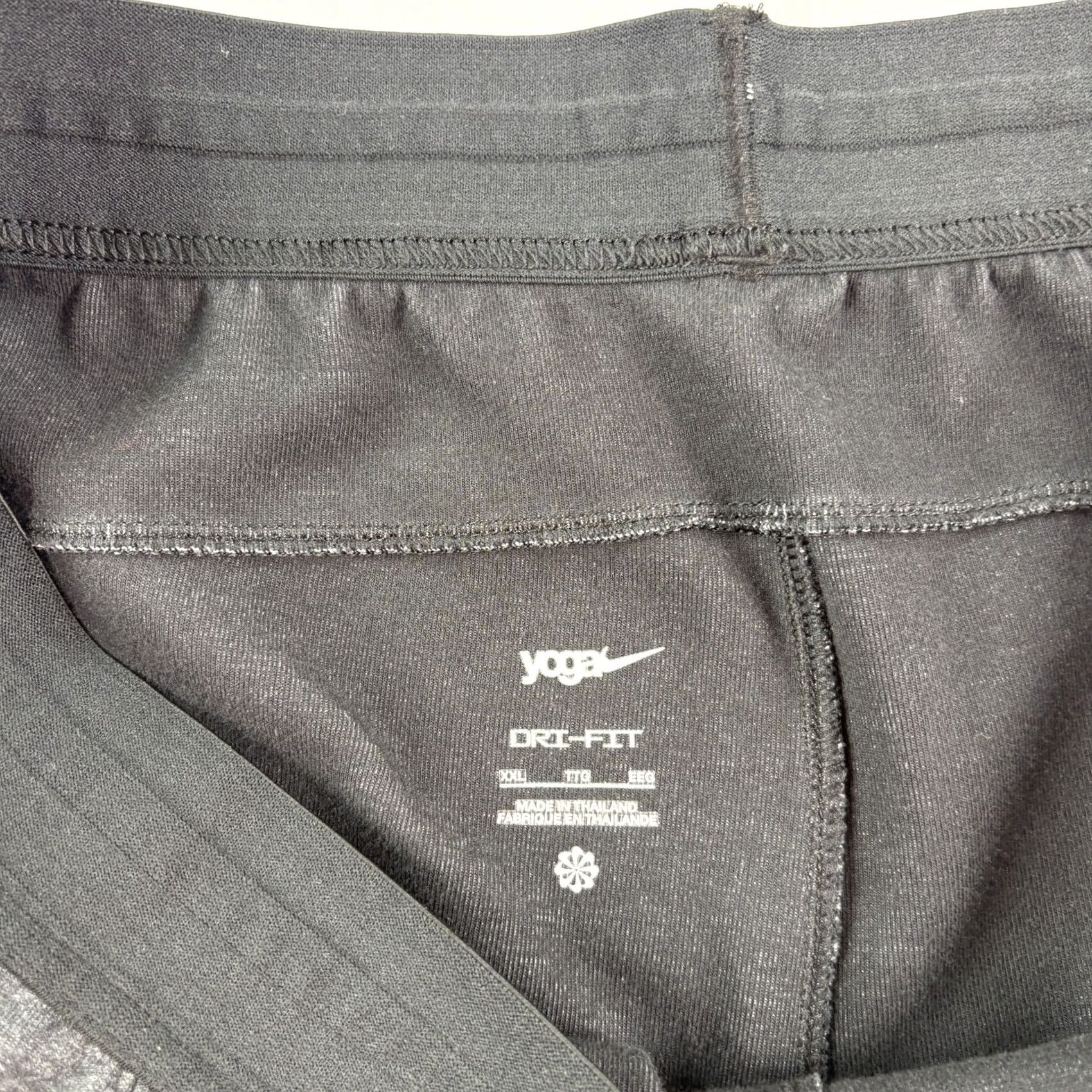 Nike Nike Jogger Pants Mens 2XL Gray Dri Fit Lounge Gym Performance Pants Size US 39 - 3 Thumbnail