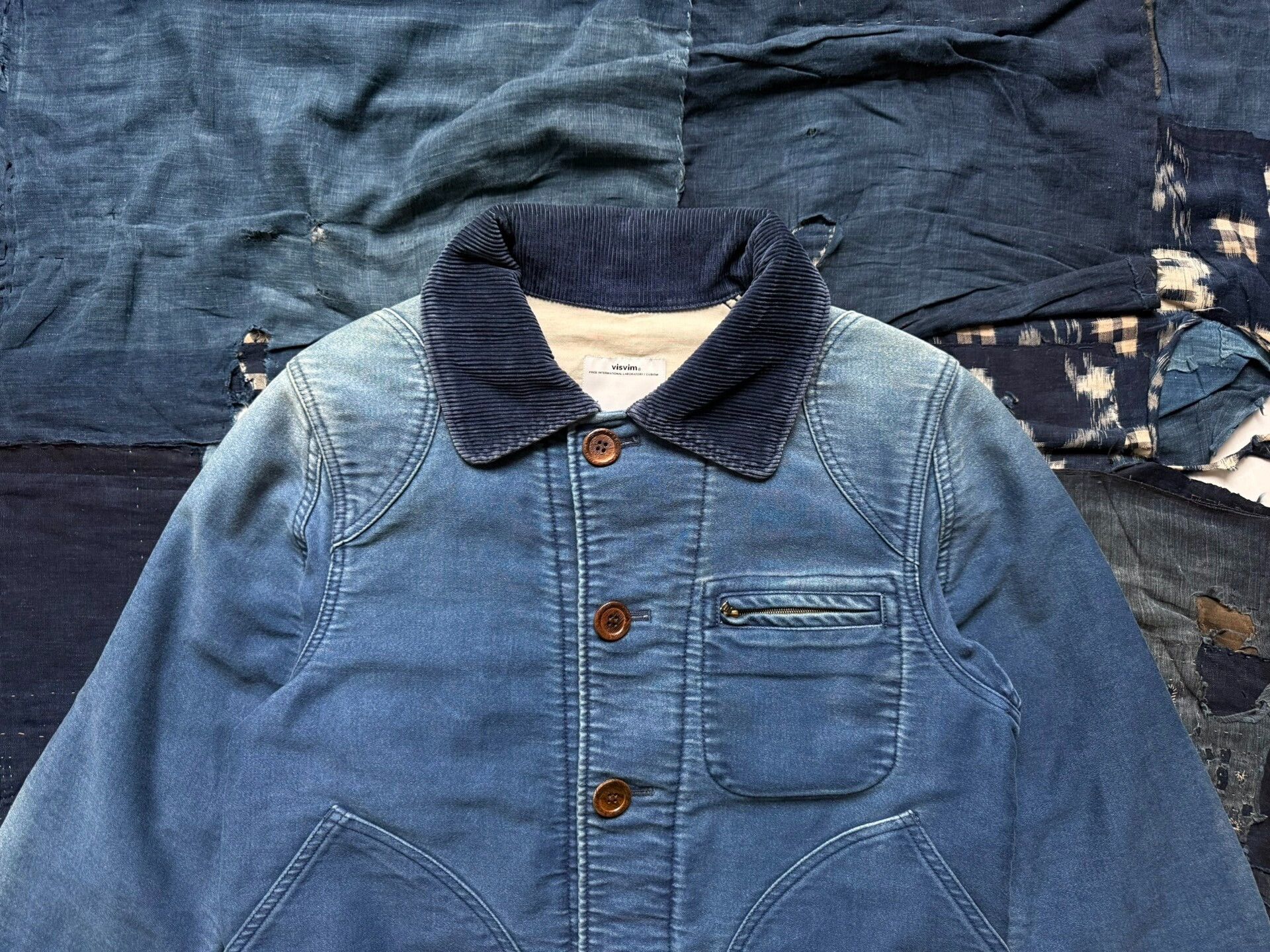 Visvim VISVIM 13AW MINIE HUNTING JKT DMGD MOLESKIN Size US XXS / EU 40 - 4 Thumbnail
