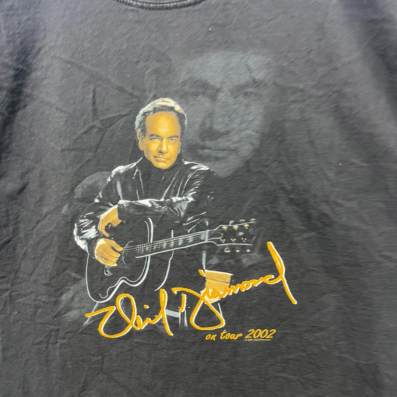 Vintage Vintage Neil Diamond Band Tour T Shirt XL Size US XL / EU 56 / 4 - 3 Thumbnail