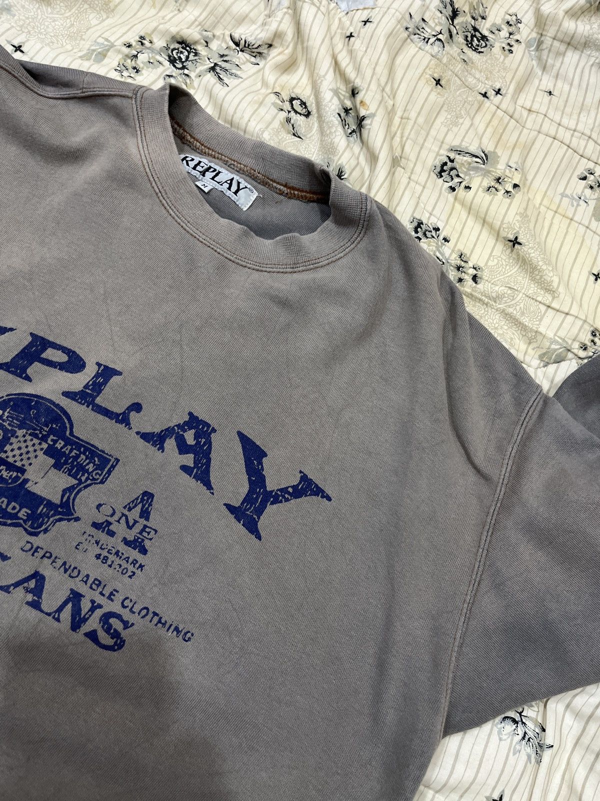 Replay 🔥🔥🔥RARE VTG REPLAY SUNFADED SWEATSHIRT Size US M / EU 48-50 / 2 - 12 Thumbnail