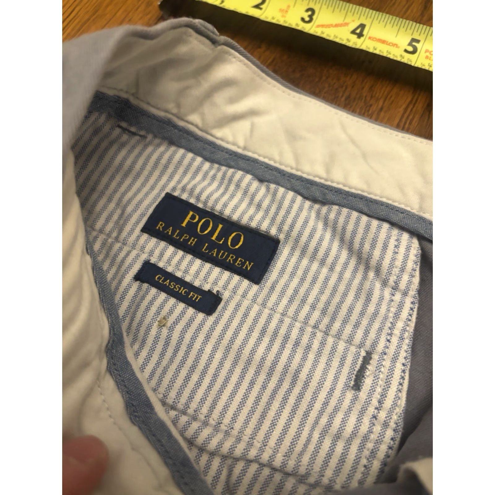 Polo Ralph Lauren VINTAGE Polo Ralph Lauren Classic Fit Pants Men 34x32 Blue Chino Cotton F5 Size US S / EU 44-46 / 1 - 4 Thumbnail