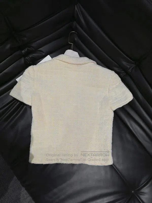 Chanel Chanel Cream Wool Boucle Sweater . Size M / US 6-8 / IT 42-44 - 2 Thumbnail