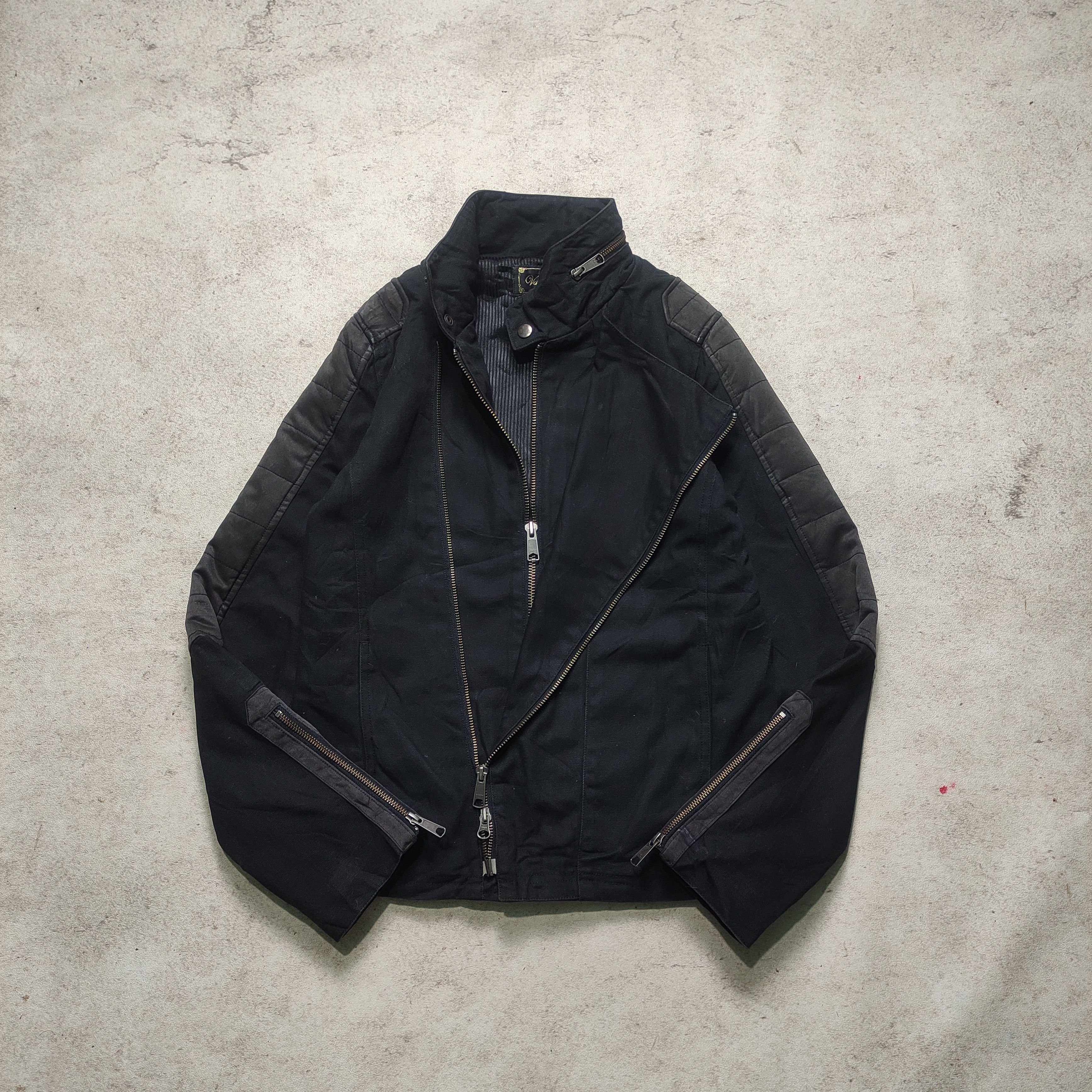 14th Addiction Vanquish Bikers Jacket - Japanese Brand 2000s Size US S / EU 44-46 / 1 - 3 Thumbnail