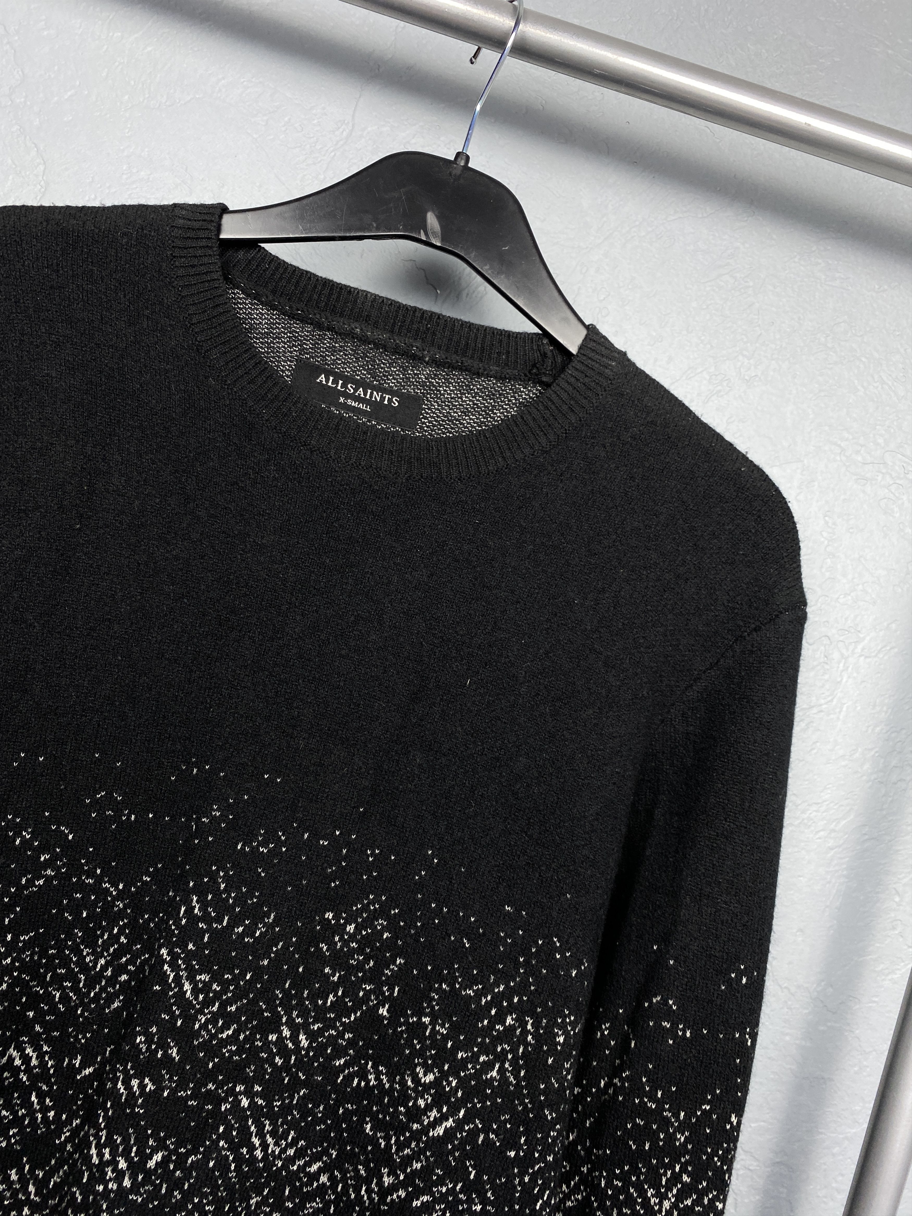 Allsaints Allsaints Korttan Crew Neck Wool Knit Oversized Sweater Size US S / EU 44-46 / 1 - 2 Thumbnail