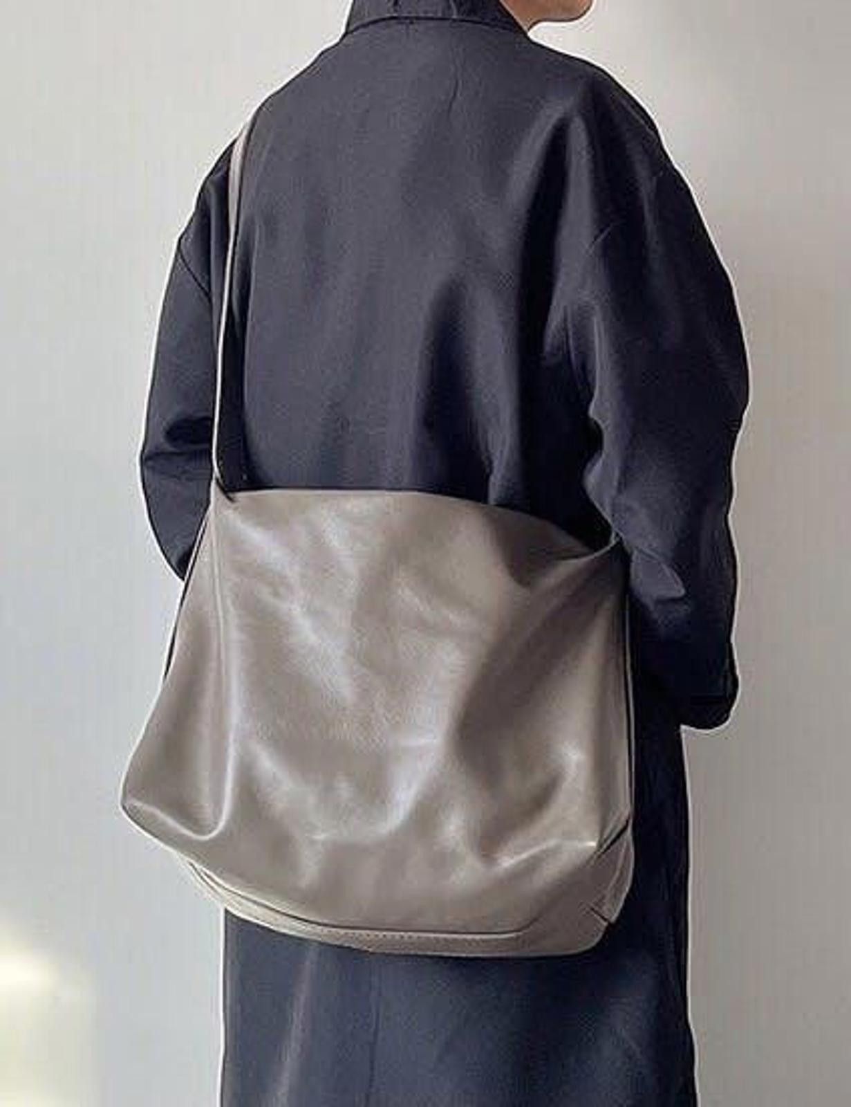Other Fashion retro pu leather messenger bag vintage shoulder bag Size ONE SIZE - 3 Thumbnail