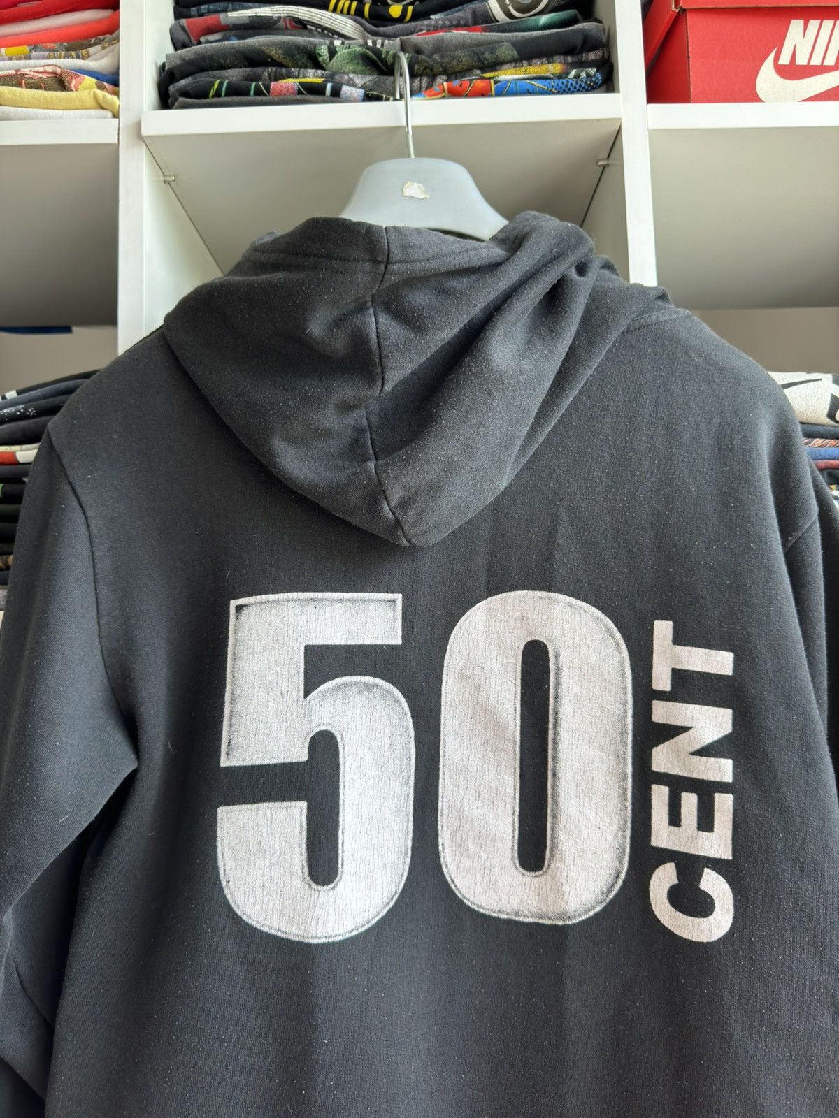 50 Cent Vintage 50 Cent The Massacre Printed Rap Band Hoodie Size US M / EU 48-50 / 2 - 6 Thumbnail