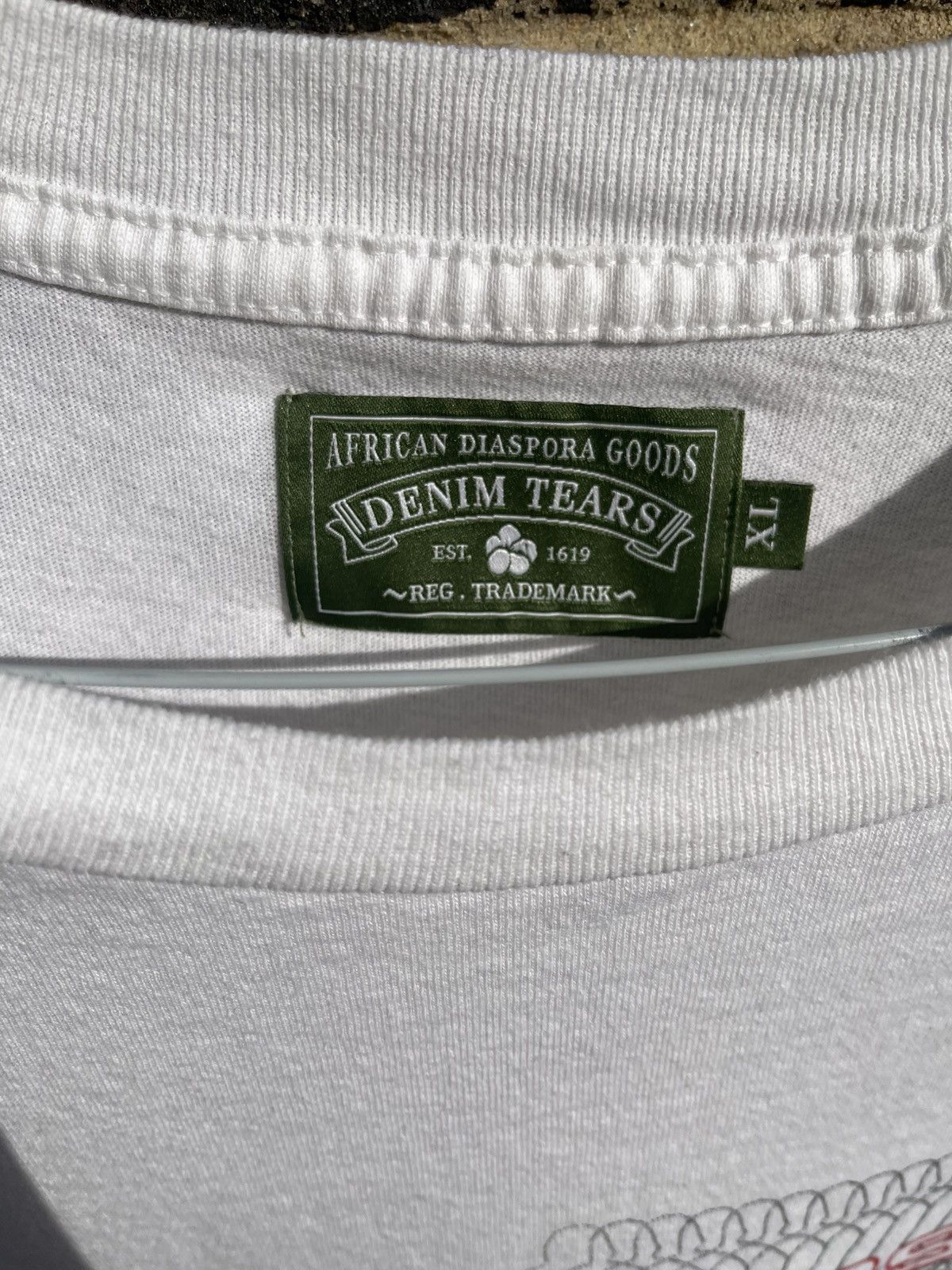 DENIM TEARS Denim Tears Tee szXL Size US XL / EU 56 / 4 - 3 Thumbnail