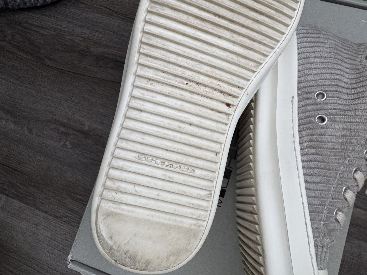 Rick Owens Drkshdw *** SOLD****Rick Owens DRKSHDW corduroy low-top sneakers Size US 9 / IT 39 - 10 Thumbnail