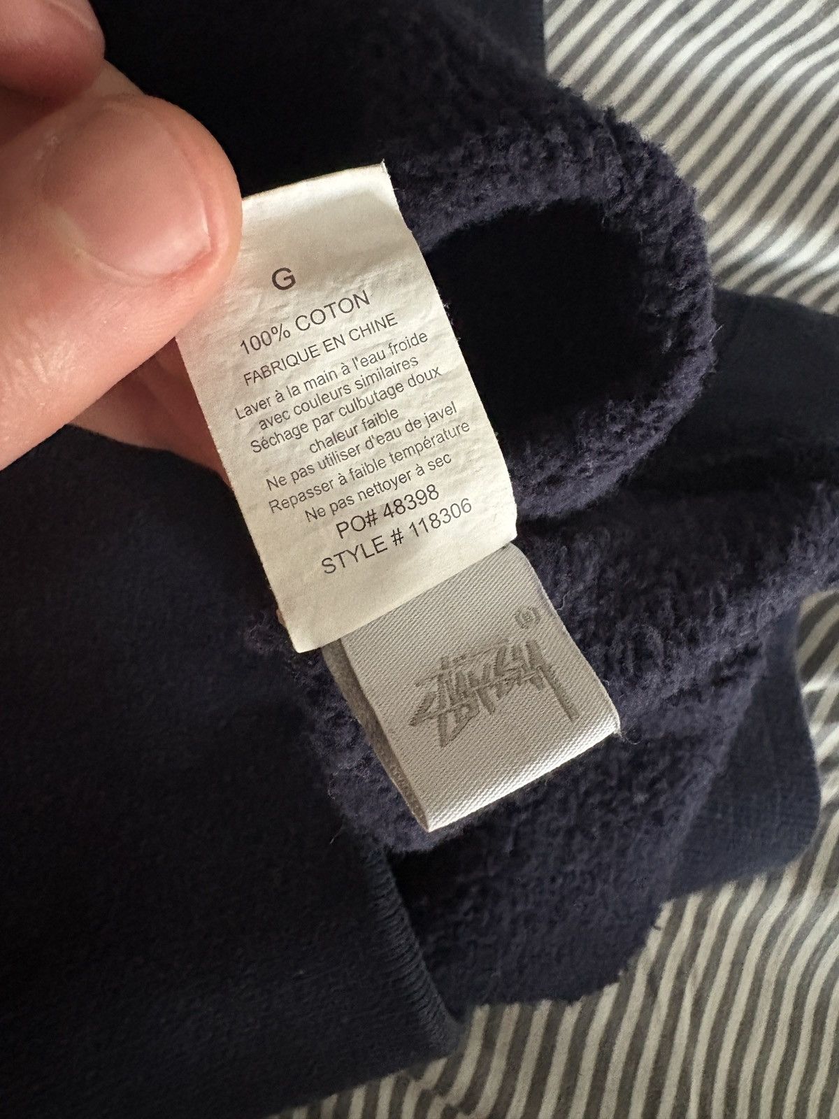 Stussy Stussy Quarter Zip Crewneck Size US L / EU 52-54 / 3 - 5 Thumbnail