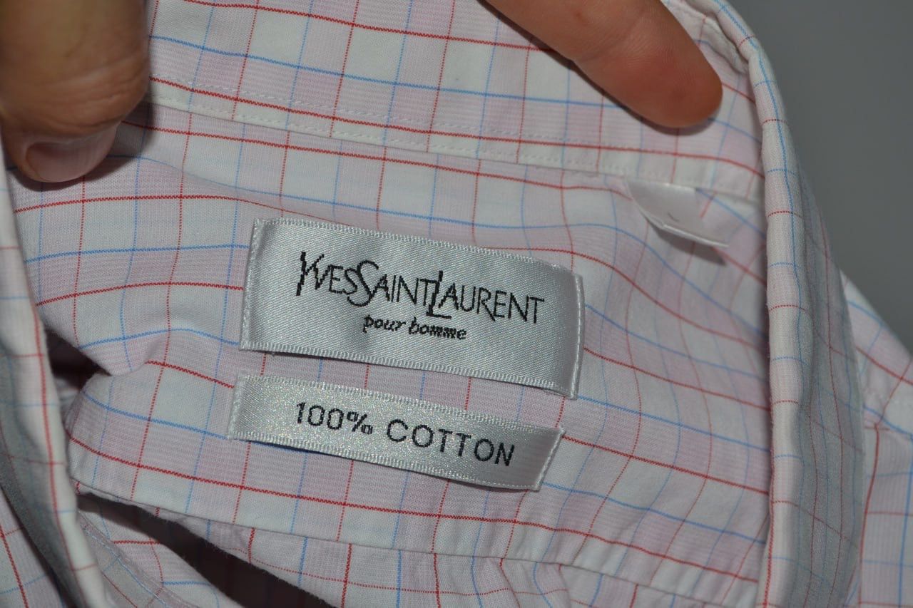 Yves Saint Laurent Yves Saint Laurent Shirt Short Sleeve size L Size US L / EU 52-54 / 3 - 5 Thumbnail