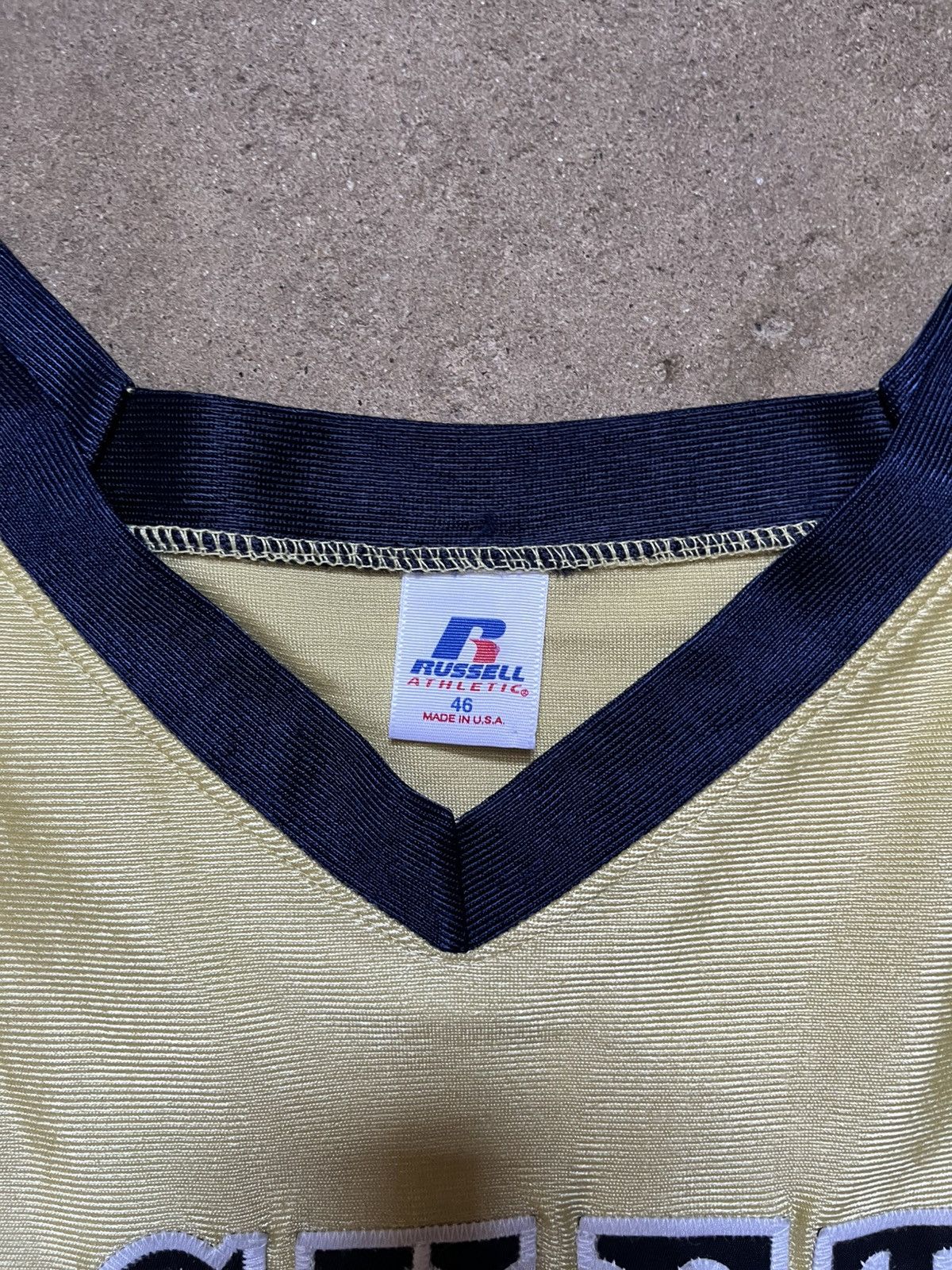Russell Athletic Vintage y2k David Nelson Georgia Tech Basketball Jersey NCAA Size US L / EU 52-54 / 3 - 3 Thumbnail