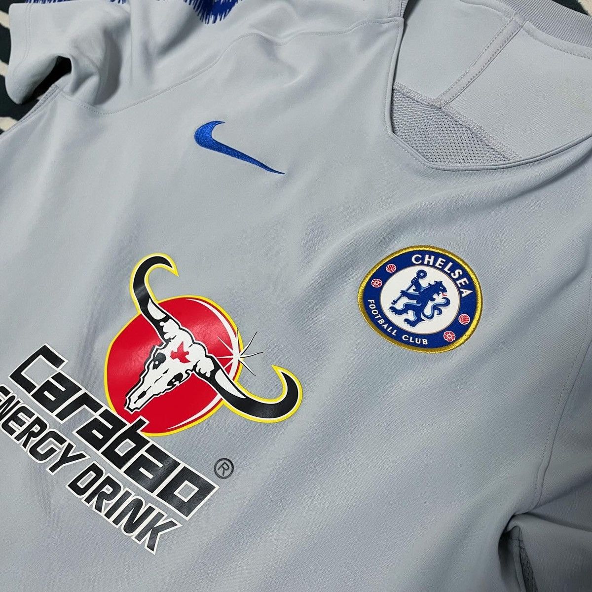 Chelsea Soccer × Nike Training jersey Nike Dri-Fit FC Chelsea Carabao Y2K 2018 -19 Size US M / EU 48-50 / 2 - 4 Thumbnail