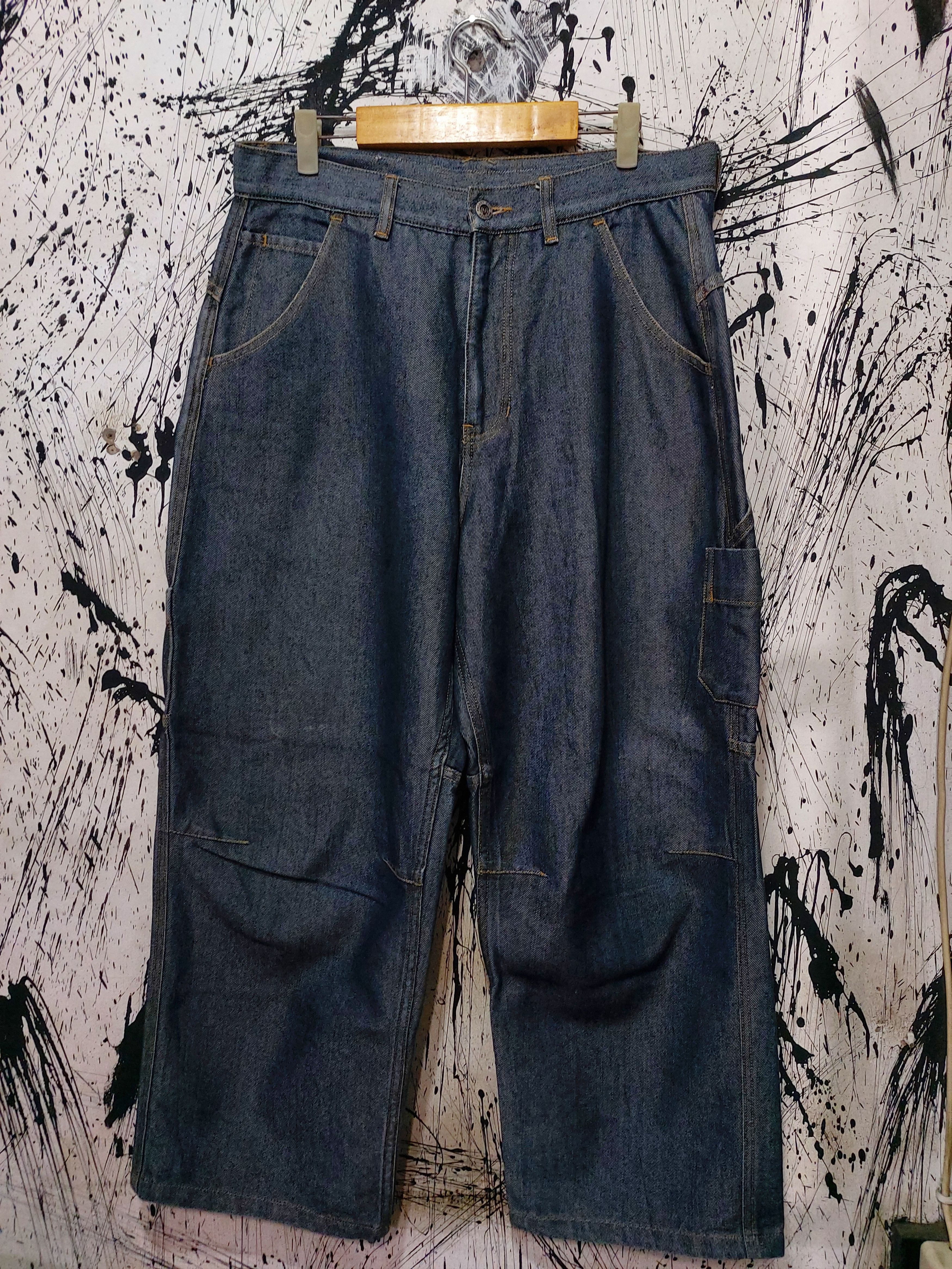 Rap Tees 90'S Y2K FREAKY MASSIVE BAGGY JEANS Size US 34 / EU 50 - 1 Thumbnail