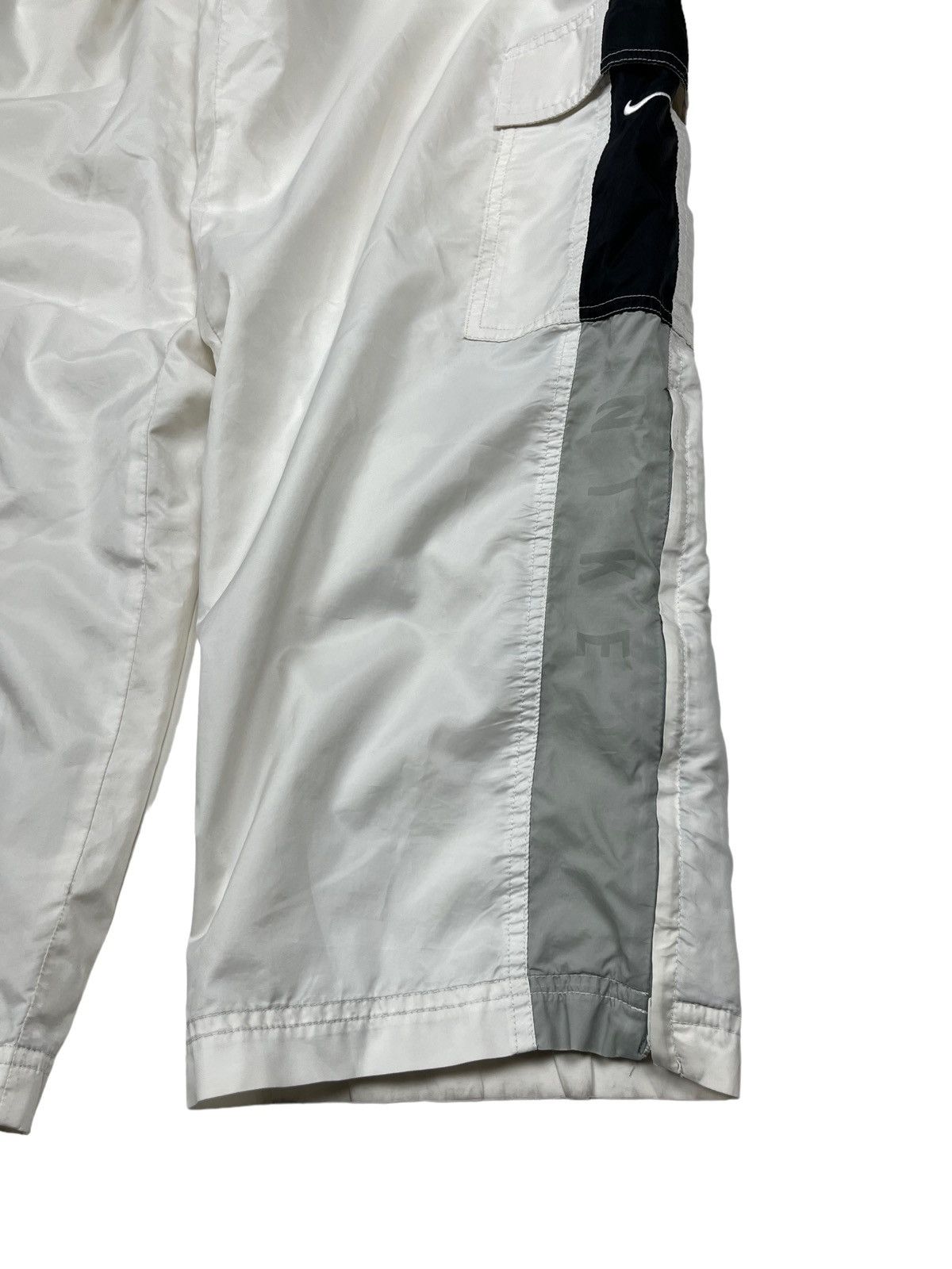 Nike × Vintage Vintage 90s Nike Cargo Nylon Track Pants Size US 32 / EU 48 - 6 Thumbnail