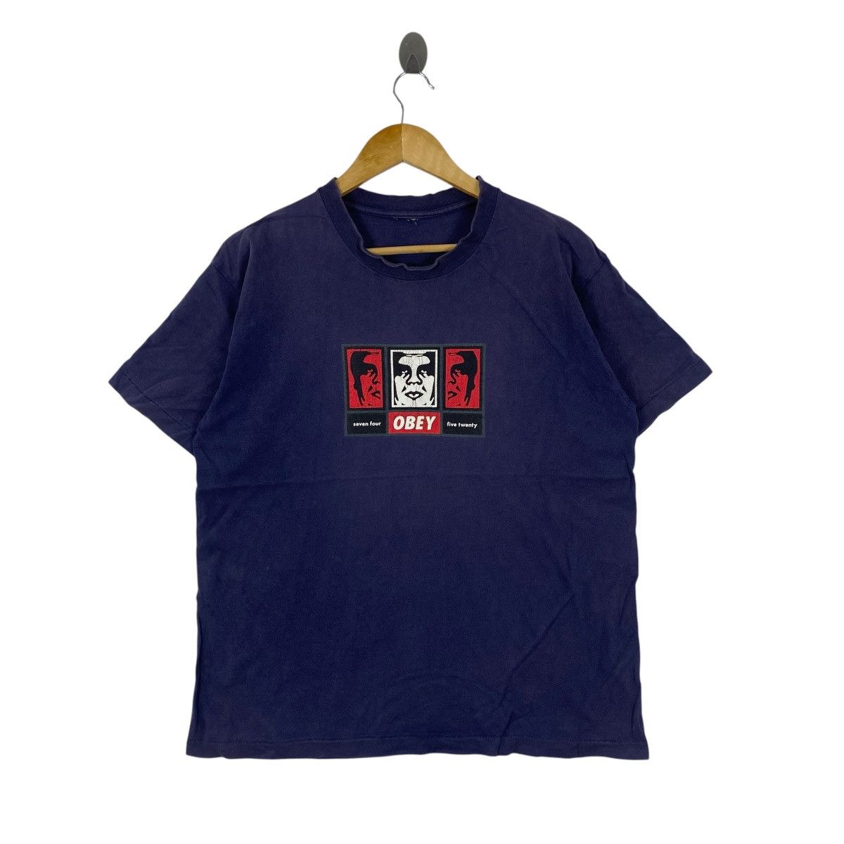 Obey Vintage Obey Andre The Giant T-Shirt Y2K Distressed Faded Size US M / EU 48-50 / 2 - 1 Thumbnail