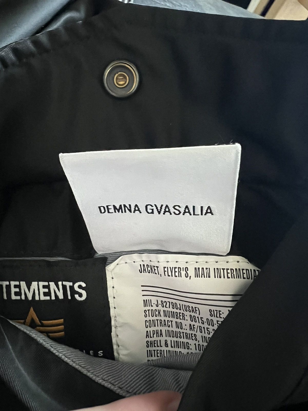 Vetements Vetements Angel Bomber Winter19 Outerwear Size US XS / EU 42 / 0 - 17 Thumbnail