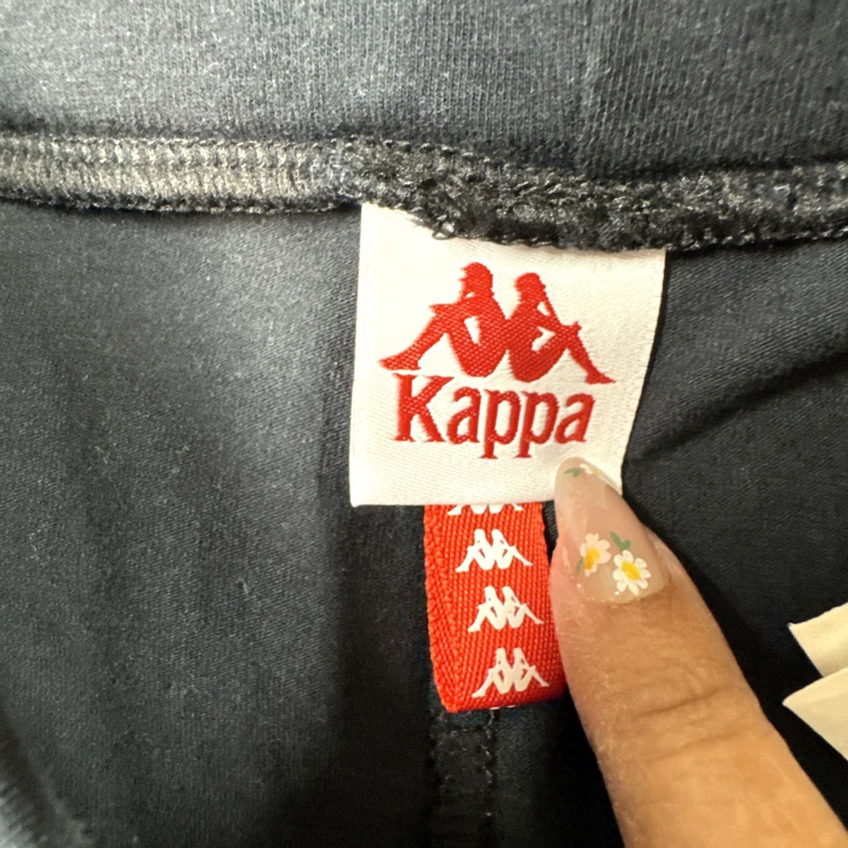 Kappa KAPPA Womens Leggings Size Small Black Colourblock Polyester Logo Graphic Size 28" / US 6 / IT 42 - 6 Thumbnail