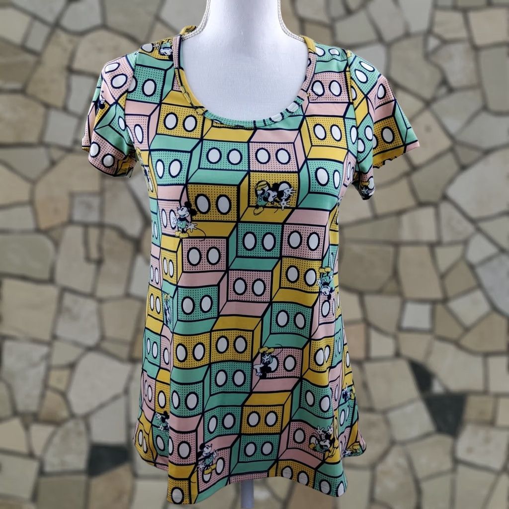 Vintage Lularoe Womens Disney Mickey Mouse Classic Tee XS Size XS / US 0-2 / IT 36-38 - 1 Thumbnail