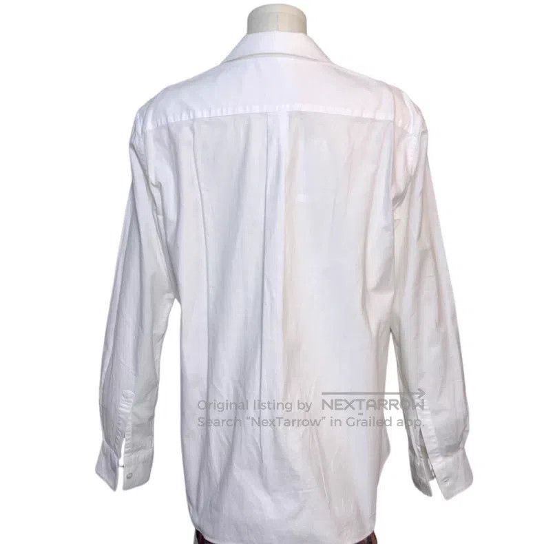 Comme des Garcons Comme Des Garcons Ruffled White Shirt Size L / US 10 / IT 46 - 2 Thumbnail
