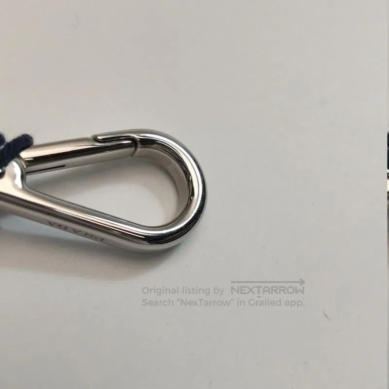 Prada Prada Colorblock Logo Keychain. Size ONE SIZE - 4 Thumbnail