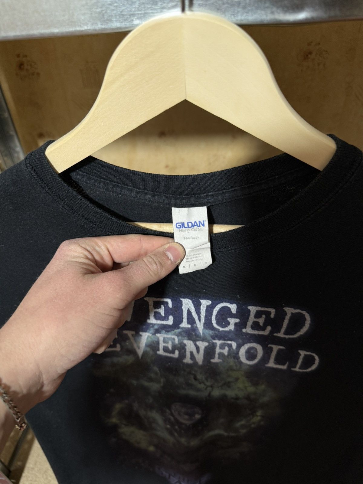 Band Tees × Vintage Vintage Avenged Sevenfold The Stage 2016 T-Shirt Y2K Hype Size US M / EU 48-50 / 2 - 4 Thumbnail