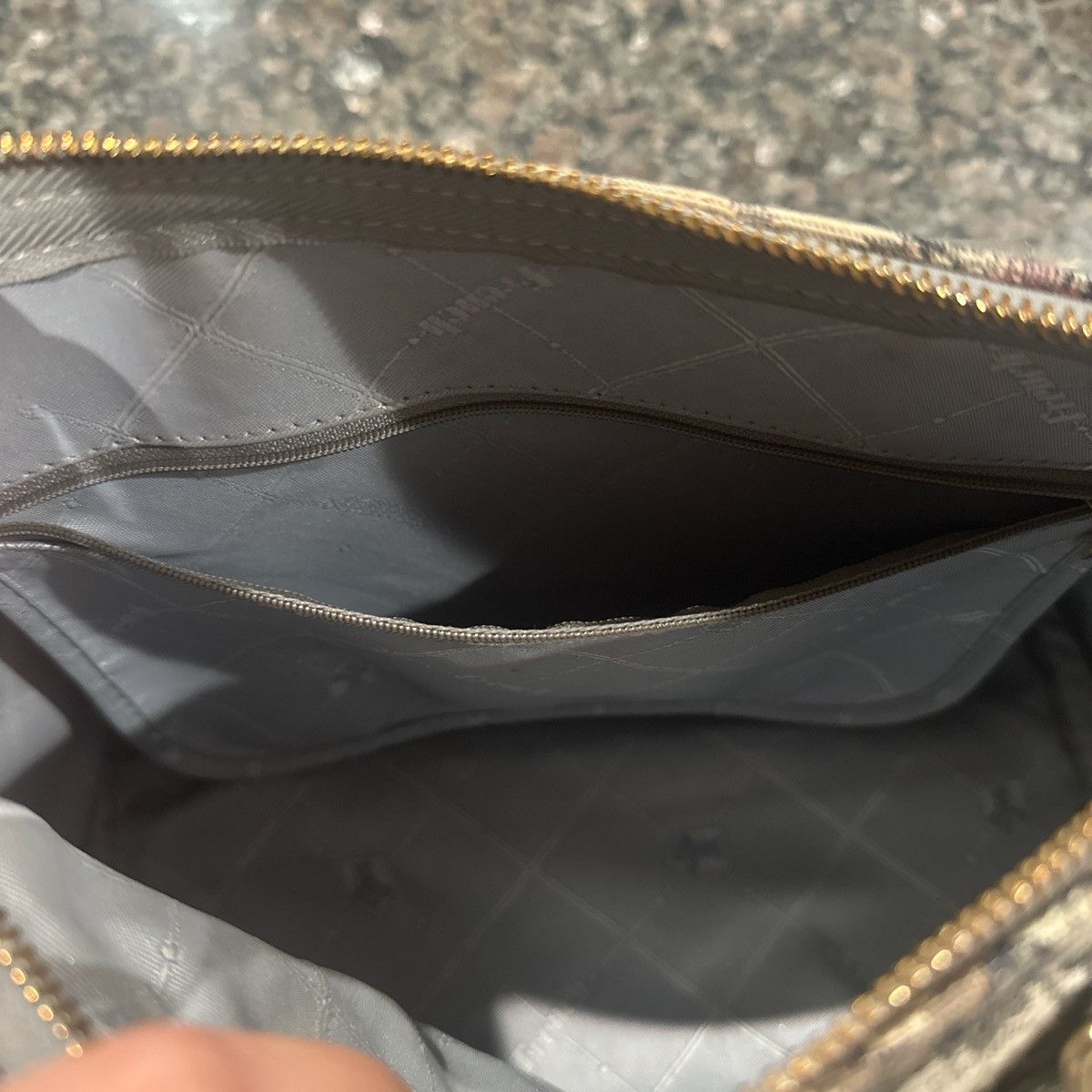 French Connection Vintage French Luggage Company Purse Size ONE SIZE - 3 Thumbnail