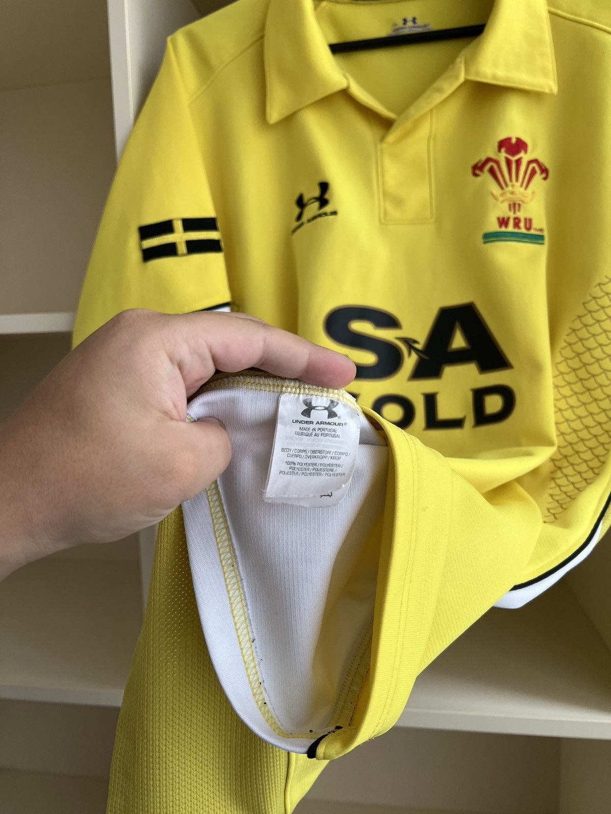 Under Armour Under Armour Wales Wru Rugby Jersey Size L Size US L / EU 52-54 / 3 - 11 Thumbnail