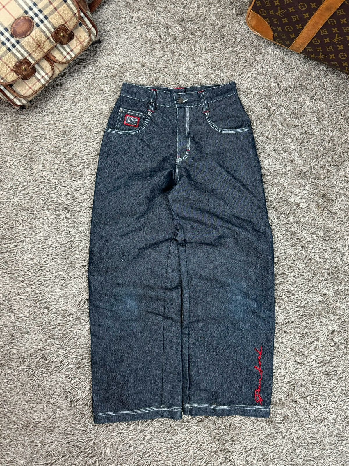 Vintage Vintage jeans baggy pants 06 Download original skate item Size US 26 / EU 42 - 3 Thumbnail