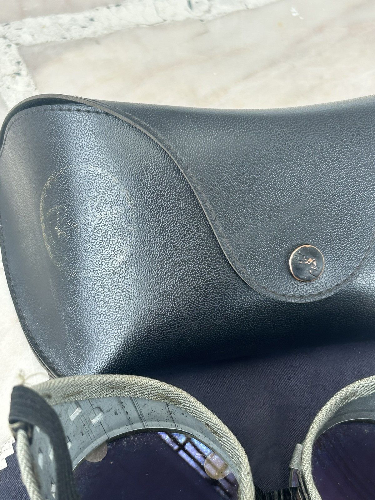 Vintage World War II Steam Punk Germany Goggle 30s - 40s Size ONE SIZE - 12 Thumbnail