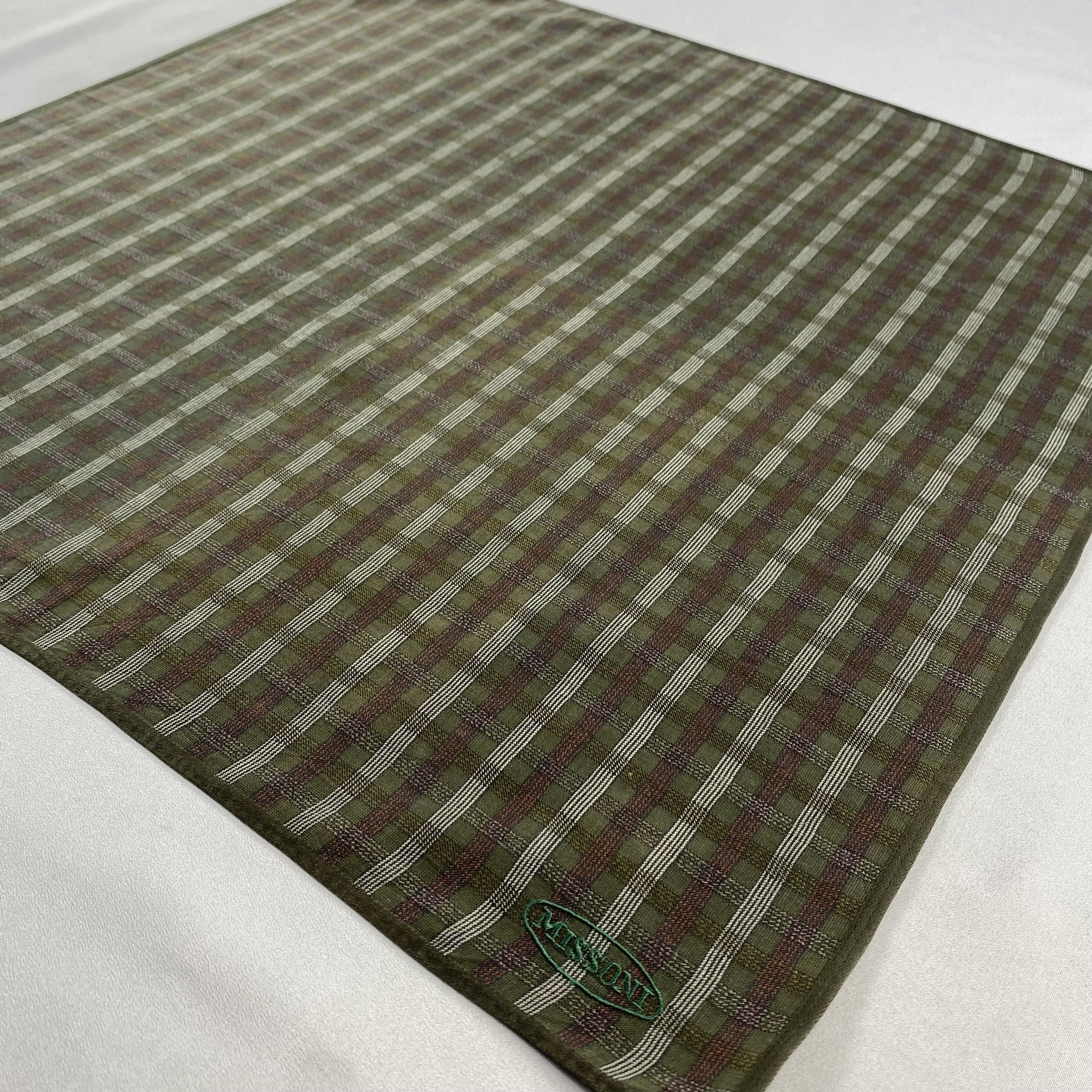 Missoni × Vintage Missoni Bandana/ Handkerchief / Neckerchief-P1015 Size ONE SIZE - 2 Thumbnail