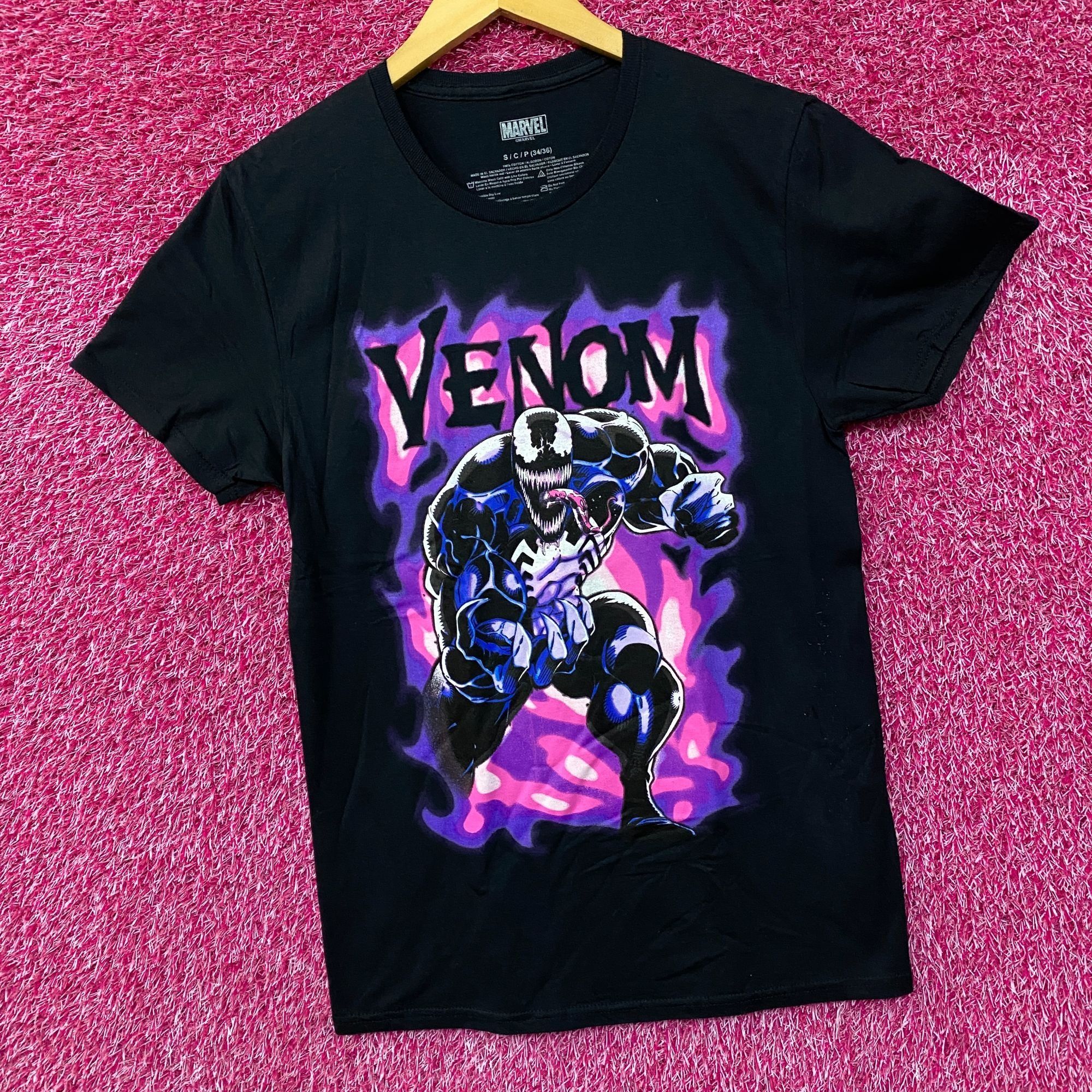 Marvel Comics Venom Spiderman Villain Purple Haze Marvel Comics Tee Small Size US S / EU 44-46 / 1 - 3 Thumbnail