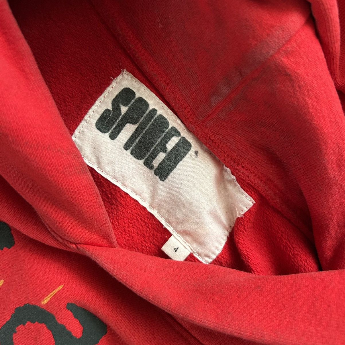 Sp5der Sp5der Og Red Hoodie Size US XL / EU 56 / 4 - 2 Thumbnail