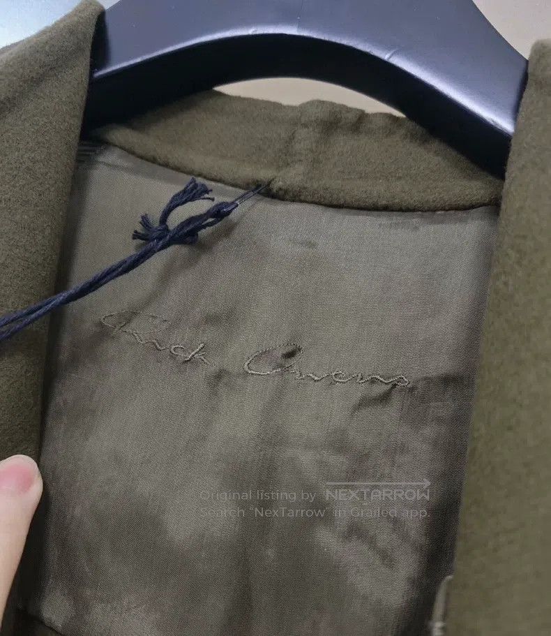 Rick Owens Rick Owens Wool coat Size S / US 4 / IT 40 - 3 Thumbnail