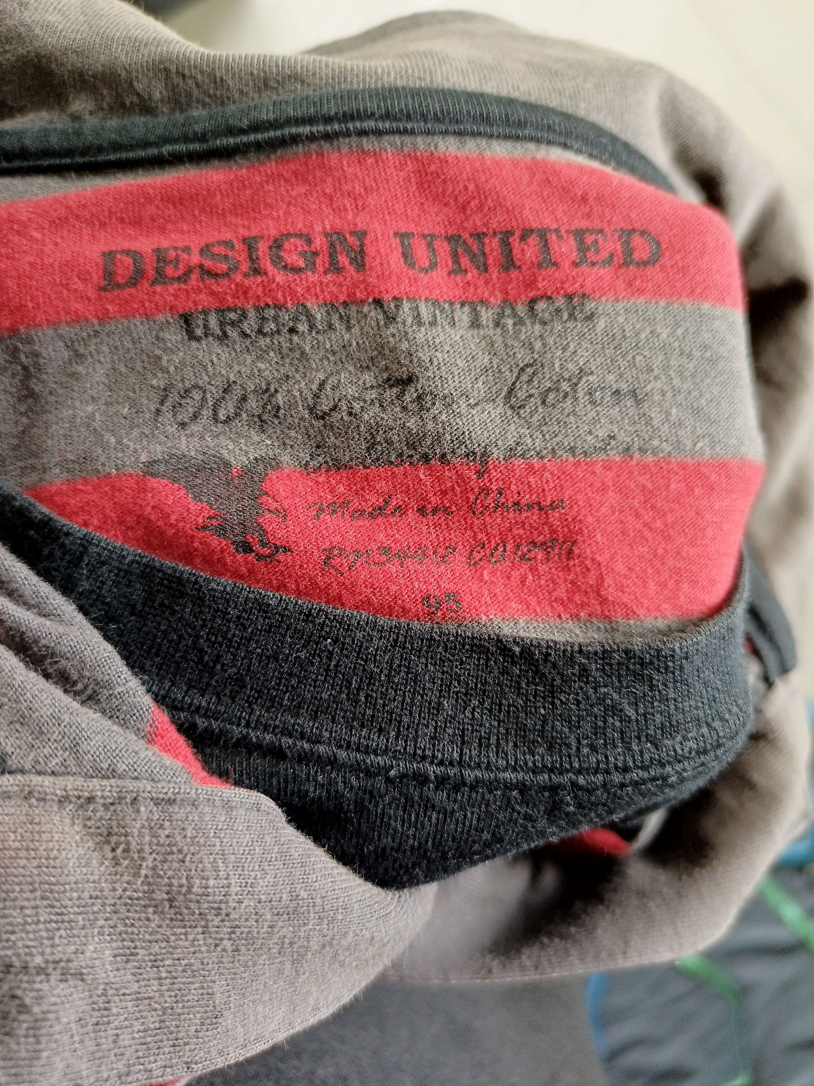 If Six Was Nine × Japanese Brand Design United Double Layers Long Sleeve Stripe Size US L / EU 52-54 / 3 - 13 Thumbnail