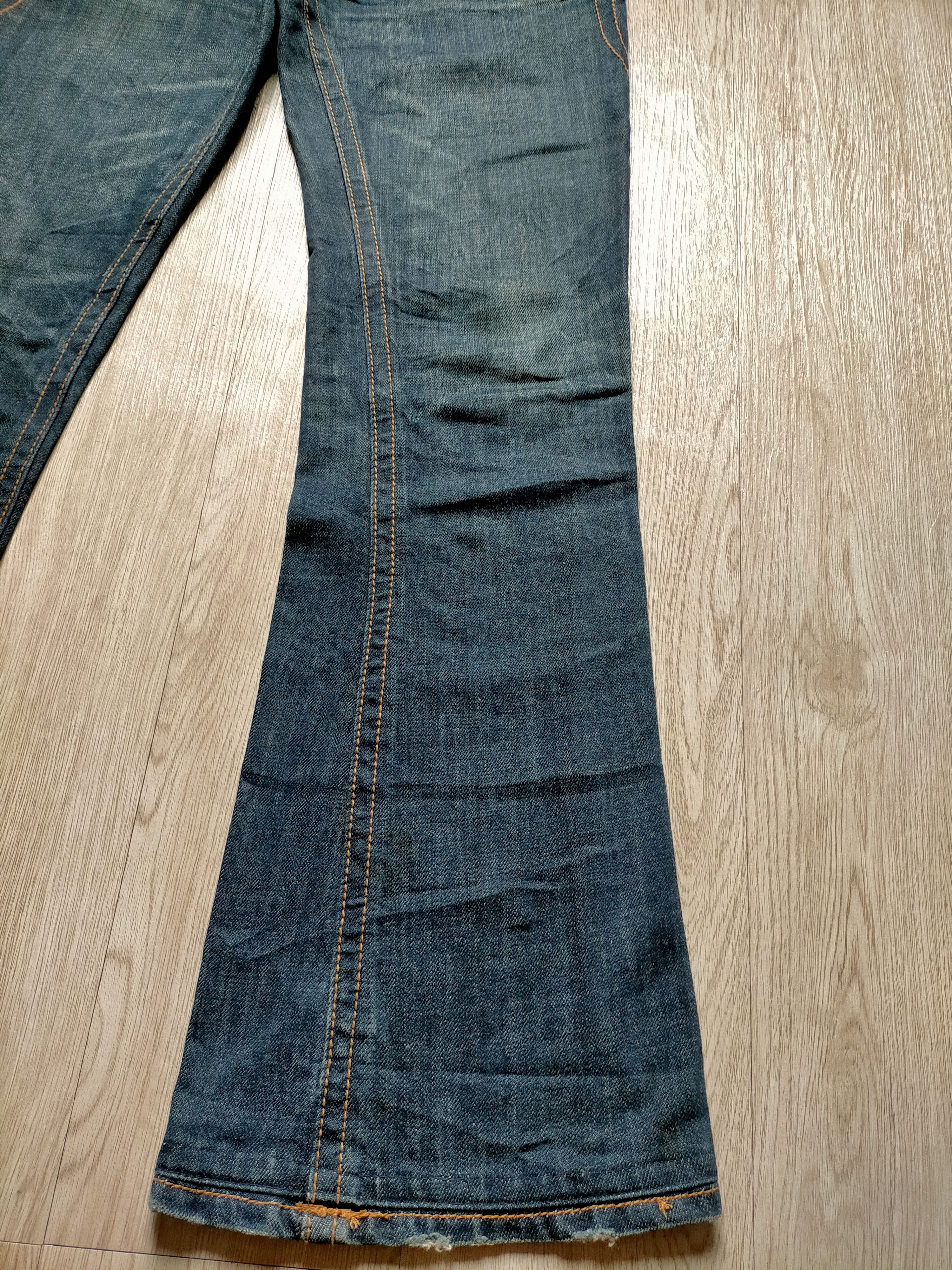 If Six Was Nine Ozz-First Pinball Japanese Flare Leather Cotton Boot cut Size US 30 / EU 46 - 12 Thumbnail