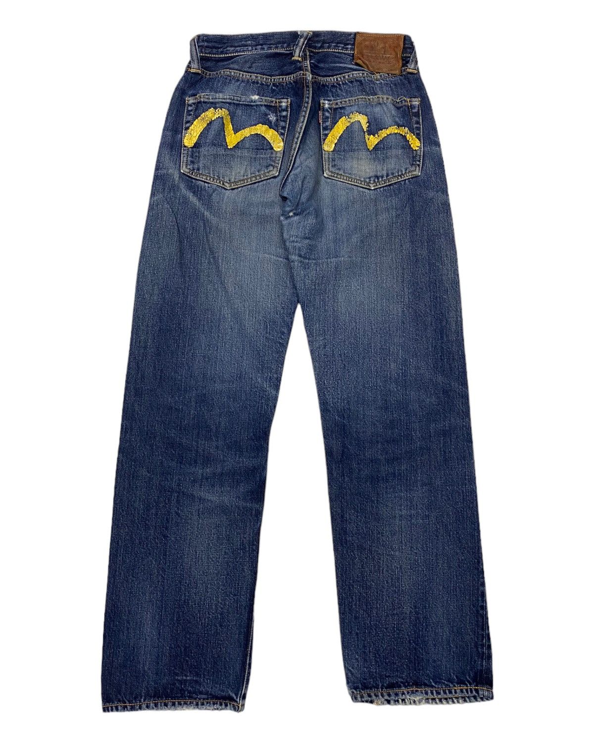Evisu VINTAGE EVISU SEAGULL SELVEDGE DISTRESSED DENIM JEANS Size US 28 / EU 44 - 1 Thumbnail