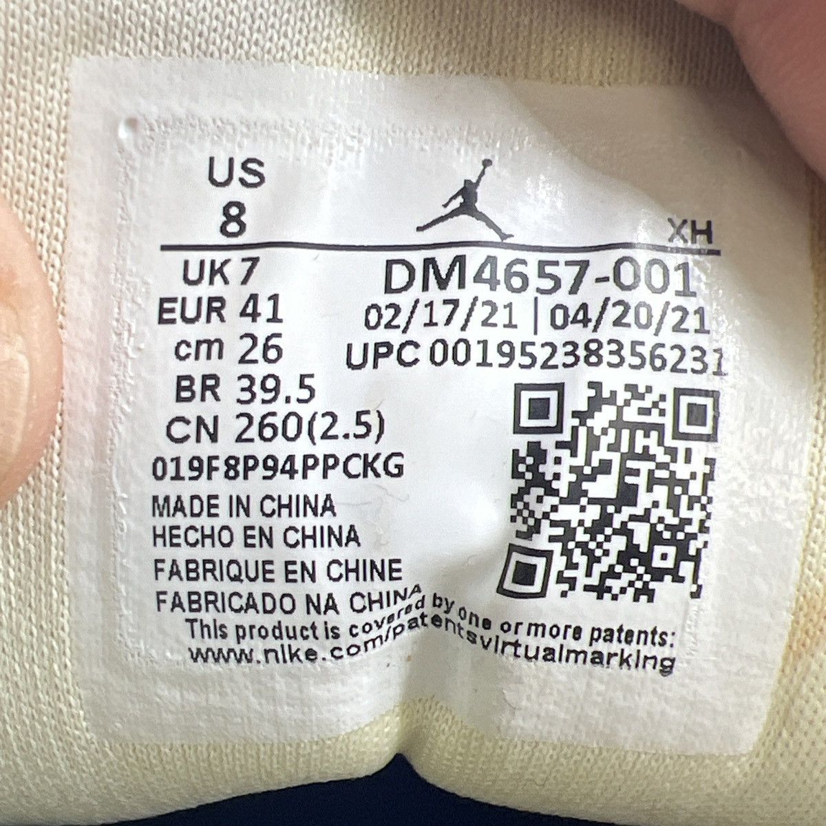 Nike Air Jordan 1 low crater Size US 8 / EU 41 - 9 Thumbnail